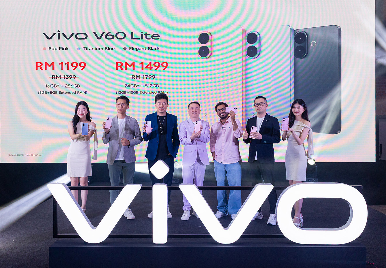 vivo V60 Lite 5G Rasmi Di Malaysia, Harga Bermula RM1,199