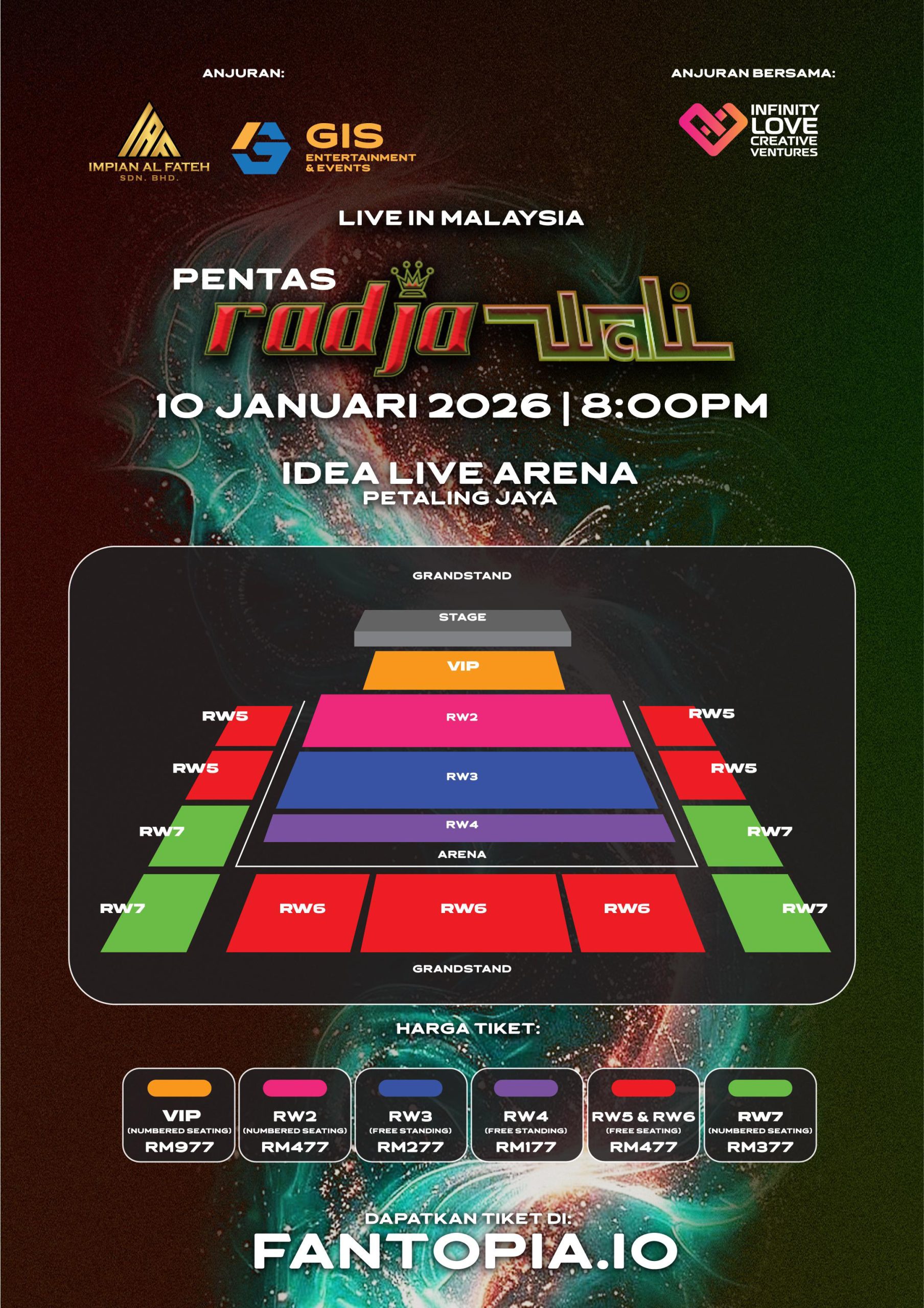 Radja dan Wali Kembali Gegarkan Malaysia Januari Depan