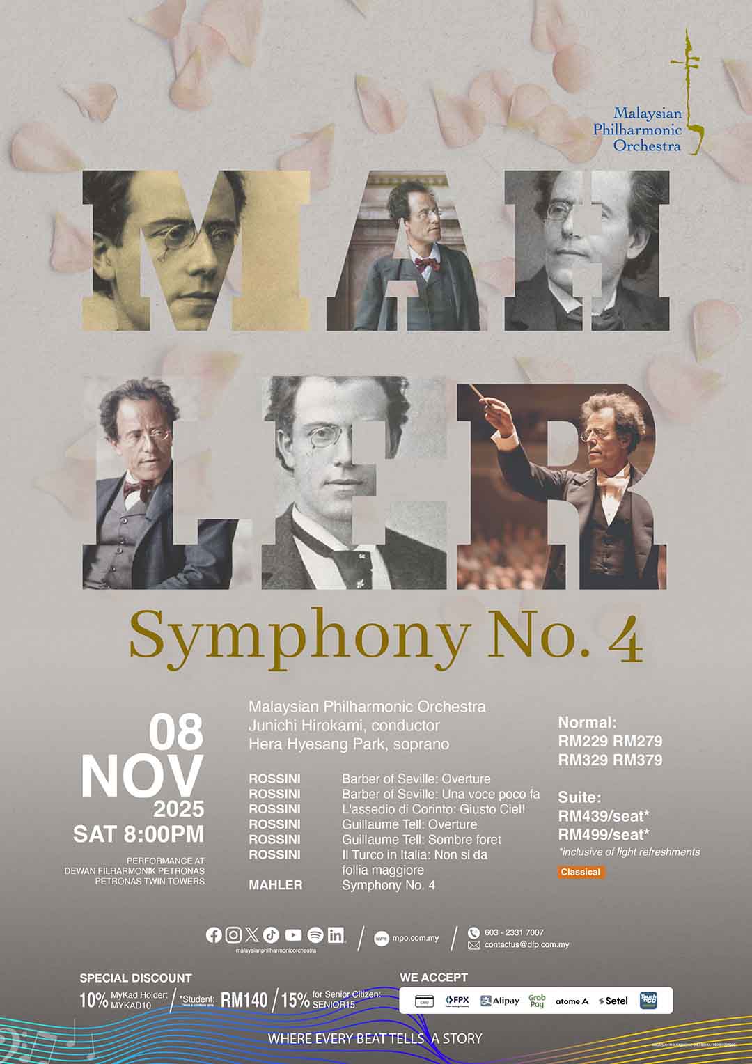 MPO Persembahkan ‘Classical Masterpieces’ Di DFP Bersama Hera Hyesang Park