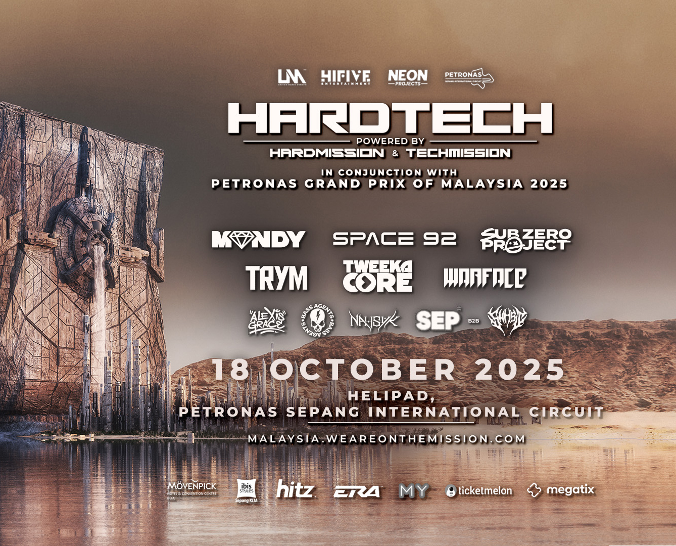 HardTech dan Transmission Gegar Petronas Grand Prix Malaysia 2025