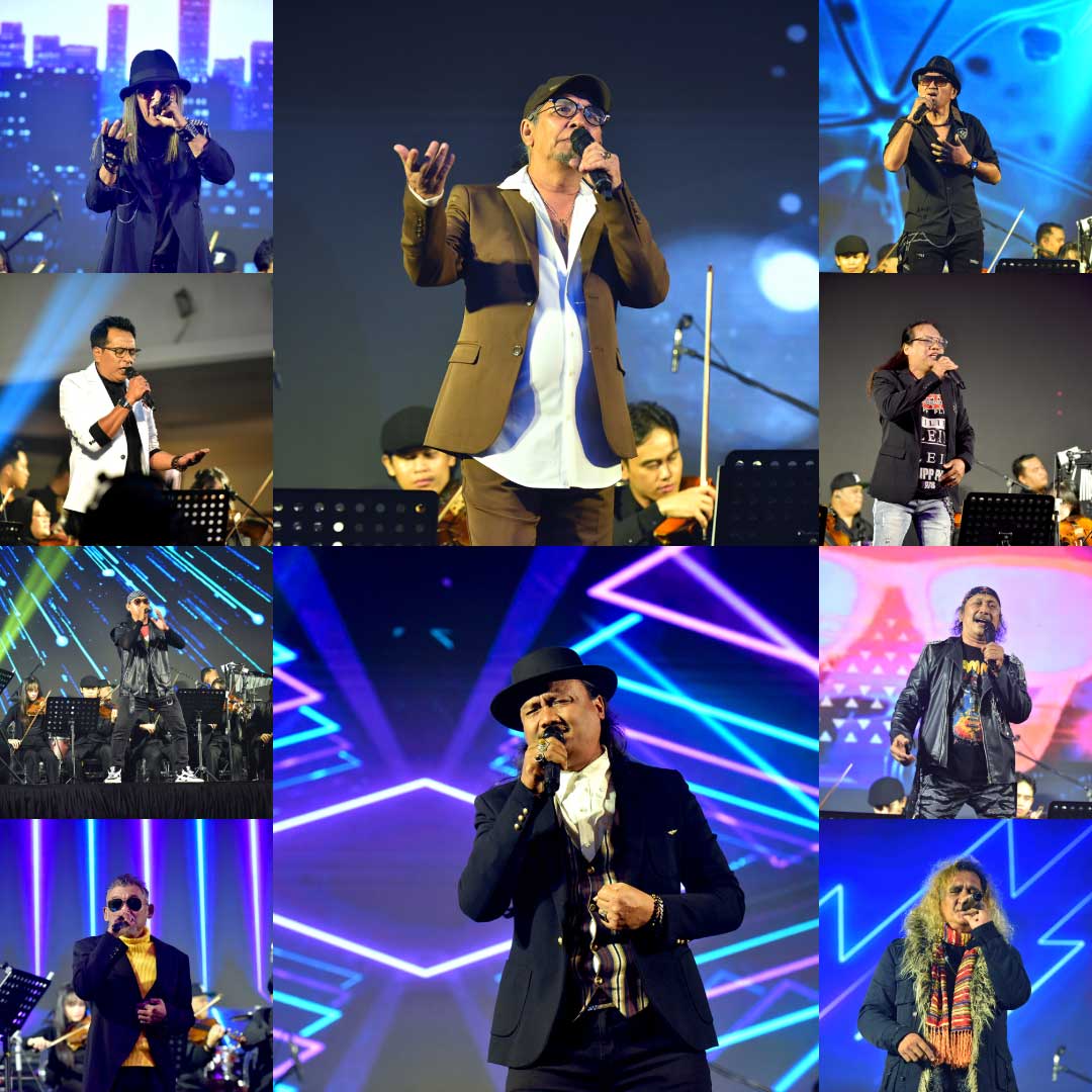 Lagenda 90-an Bergema di Konsert Rockestra, Lagu Keamanan Dunia Dilancarkan