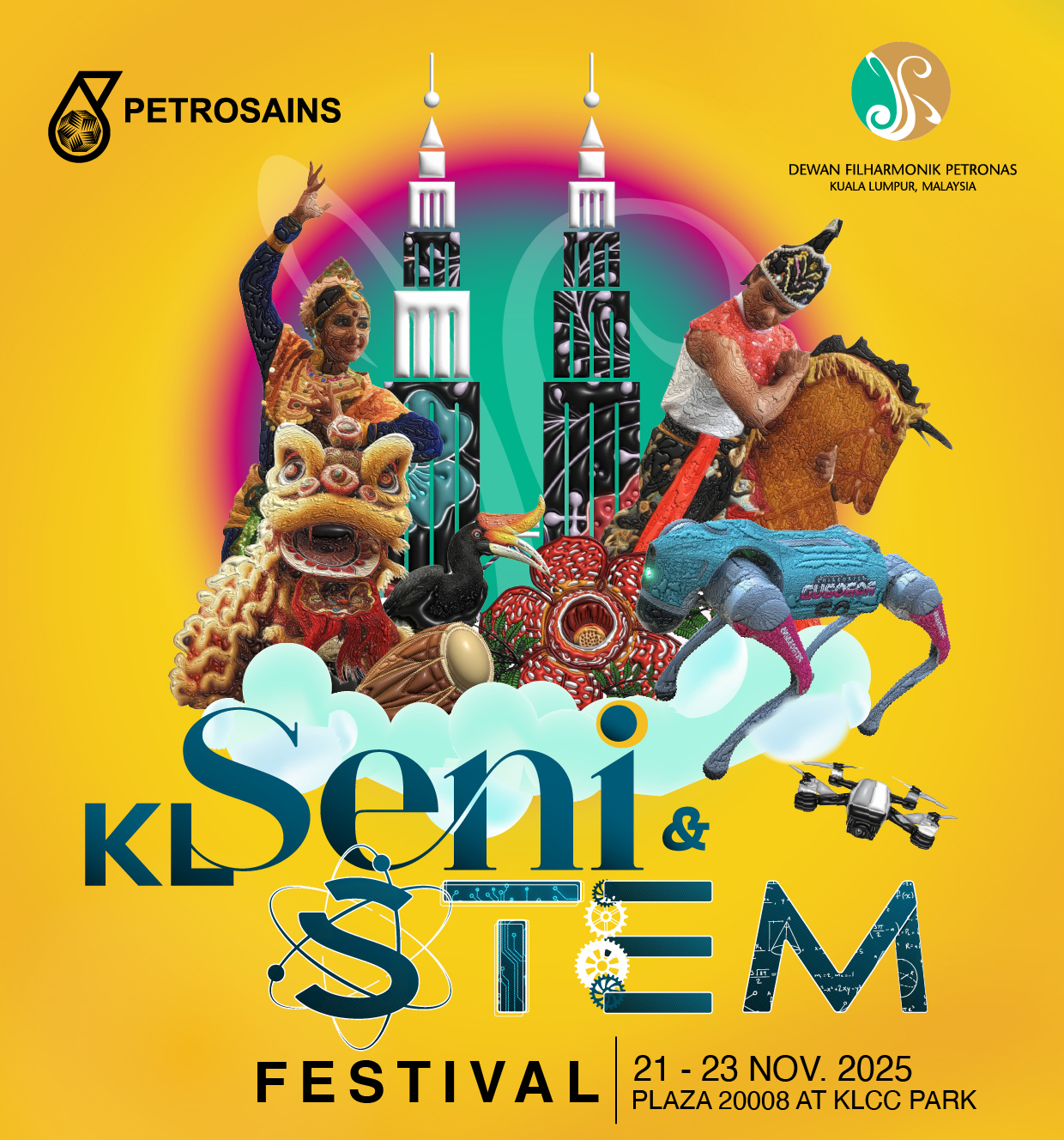 KL Seni & STEM Festival 2025 Gabung Daya Kreatif Seni dan Sains di KLCC