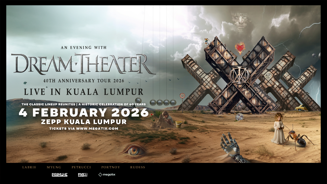 An Evening With Dream Theater: Konsert Ulang Tahun Ke-40 Di Zepp KL Feb 2026