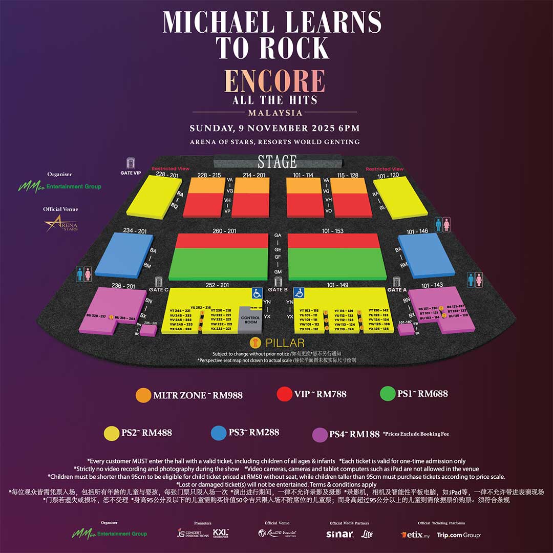 Michael Learns To Rock Tak Sabar Temui Peminat Malaysia, Anggap Seperti Pulang Ke Rumah
