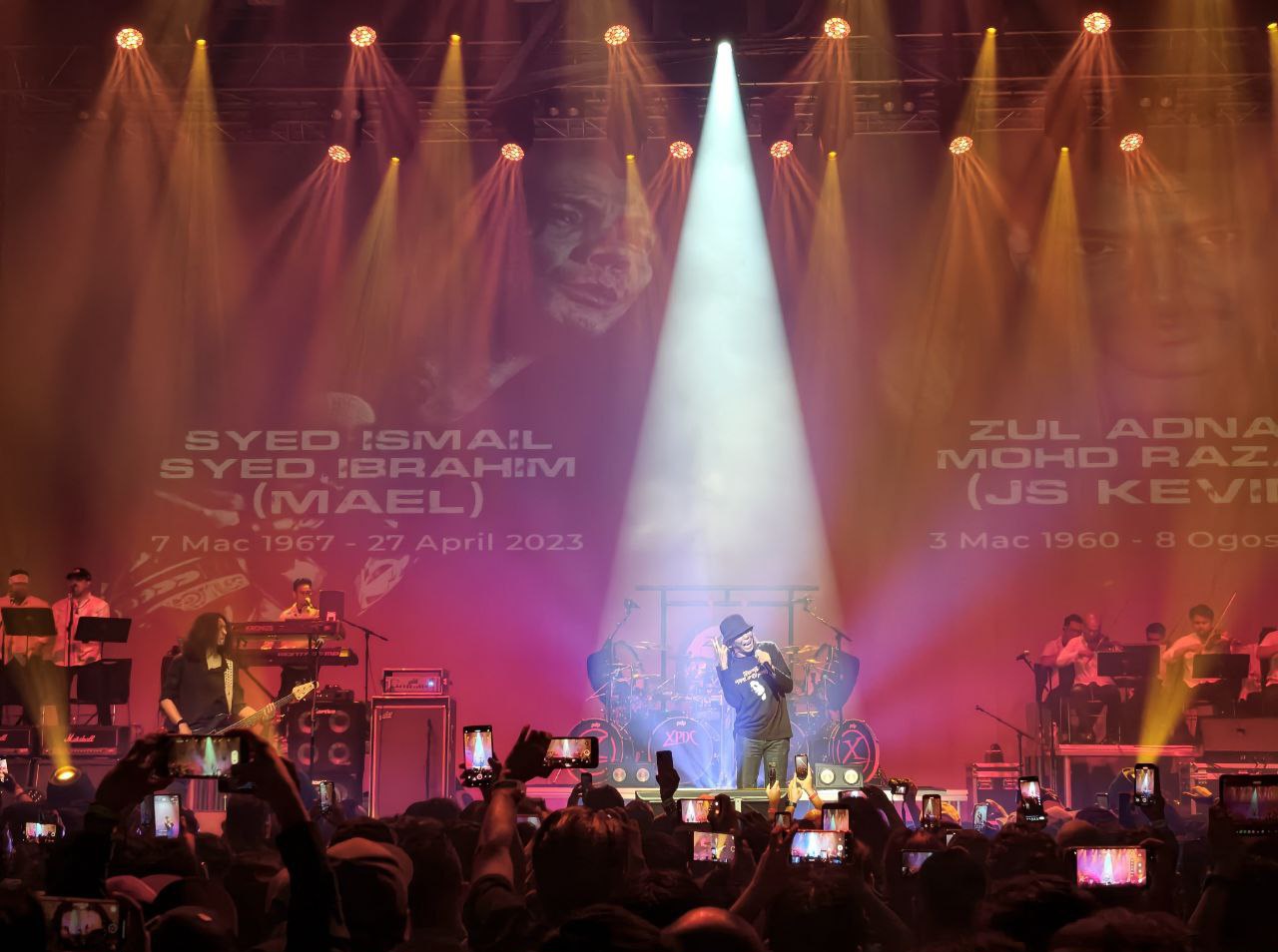 Konsert XPDC Metalkestra 2025 Penuh Kejutan, Dua Generasi Penyanyi Bersatu