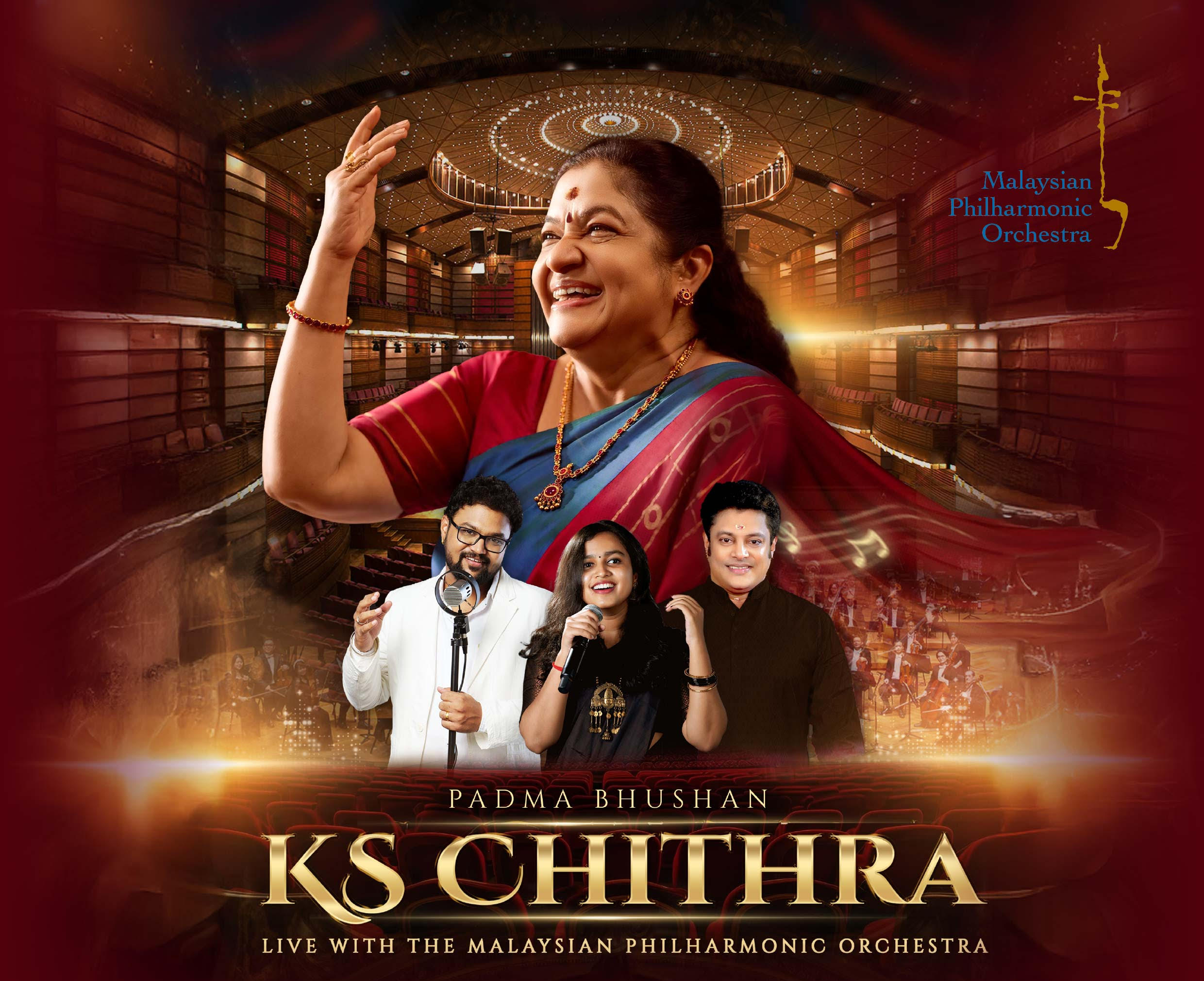 MPO Bergabung Dengan KS Chithra ‘The Golden Voice of India’ November Ini MPO Bergabung Dengan KS Chithra ‘The Golden Voice of India’ November Ini