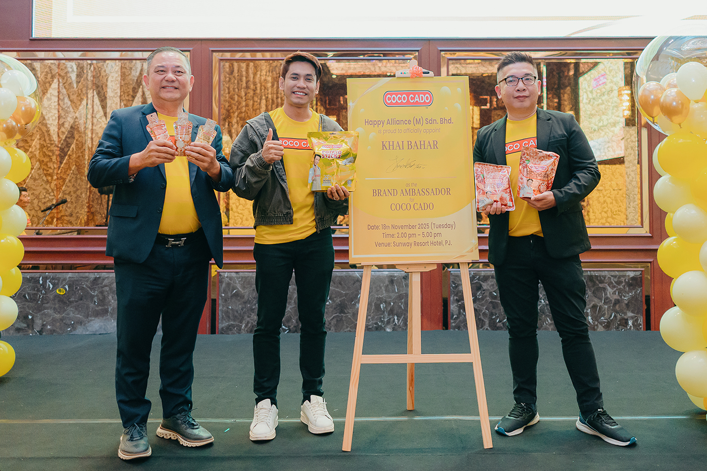 Khai Bahar Perkuat Identiti Coco Cado Bersama Pelancaran Dua Snek Terbaharu