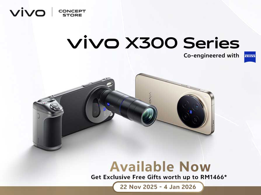 vivo X300 Series Kini Tiba di Malaysia, Nikmati Hadiah, Rebat & Pelan Ansuran