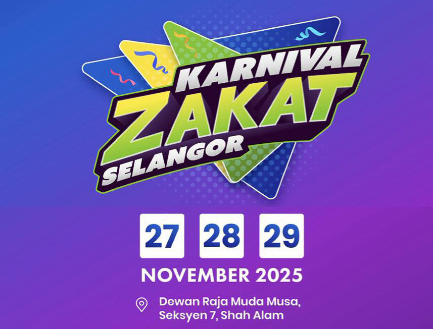 Karnival Zakat Selangor 2025 Tawar Peluang Kerjaya, Aktiviti Keluarga & Persembahan Hijjaz