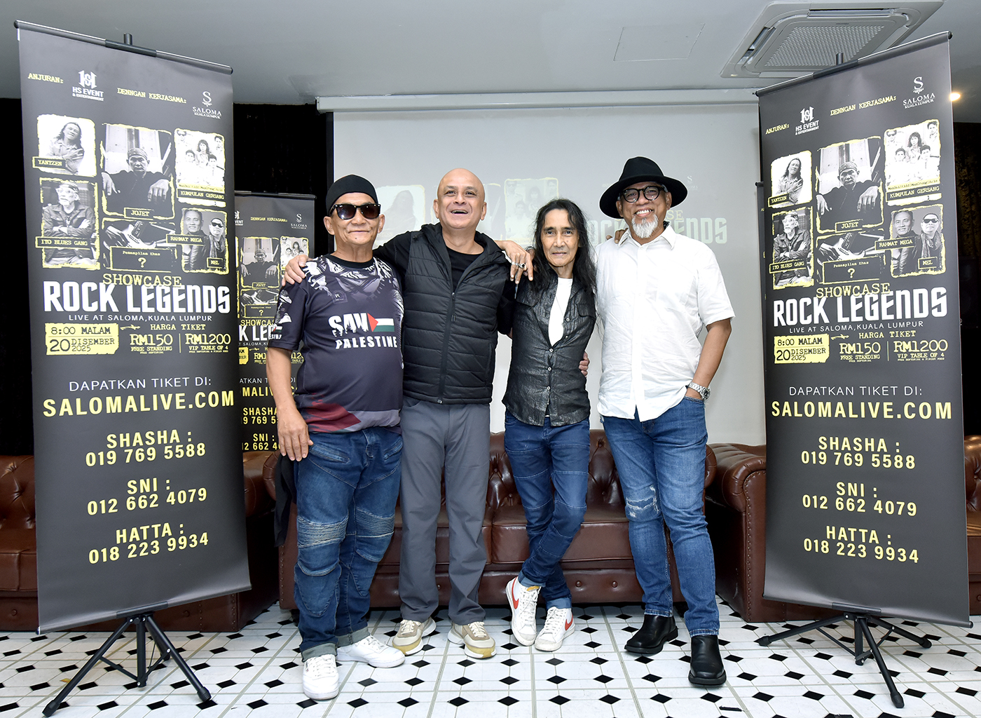 Rock Legends Live At Saloma KL: Legenda Rock Bersatu Dalam Satu Pentas
