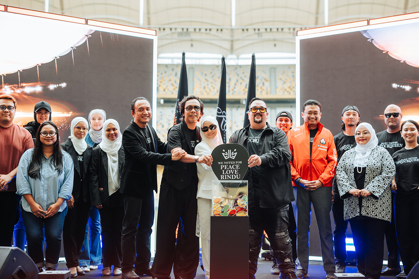 Ella Umum Konsert Mega “Majlis Tertinggi Rockqueen” Feb 2026