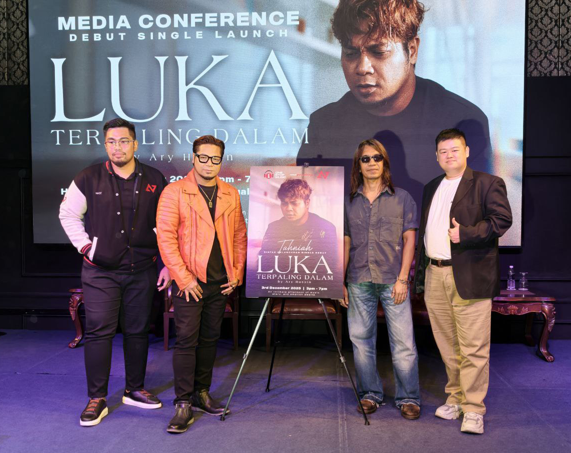 Ary Hussin Tampil Dengan Single ‘Luka Terpaling Dalam’ Ciptaan Edrie Hashim