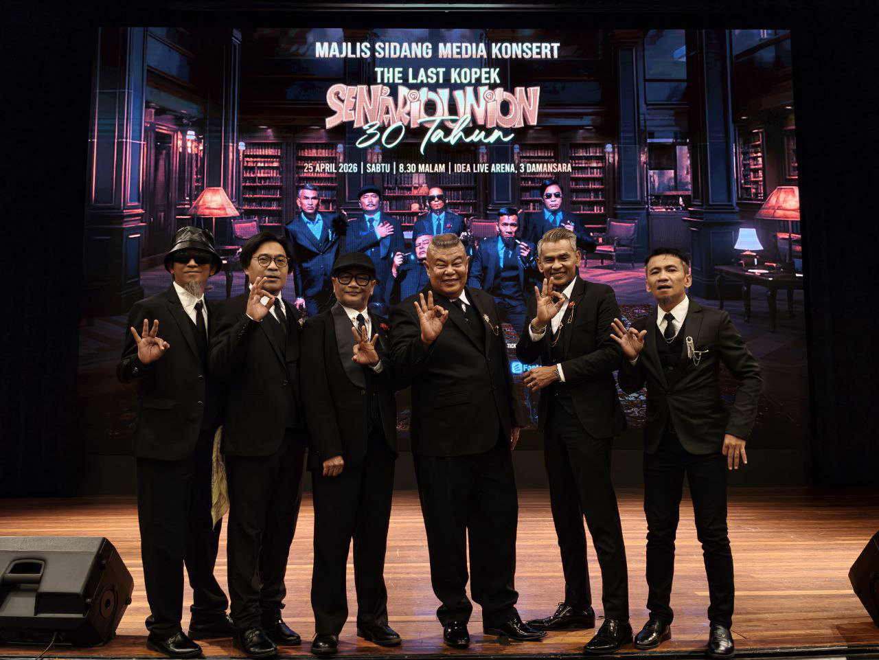 Senariounion Adakan Konsert ‘The Last Kopek’ Himpun Azlee, Apek, Wahid, Lan Pet Pet, Ilya, Yassin