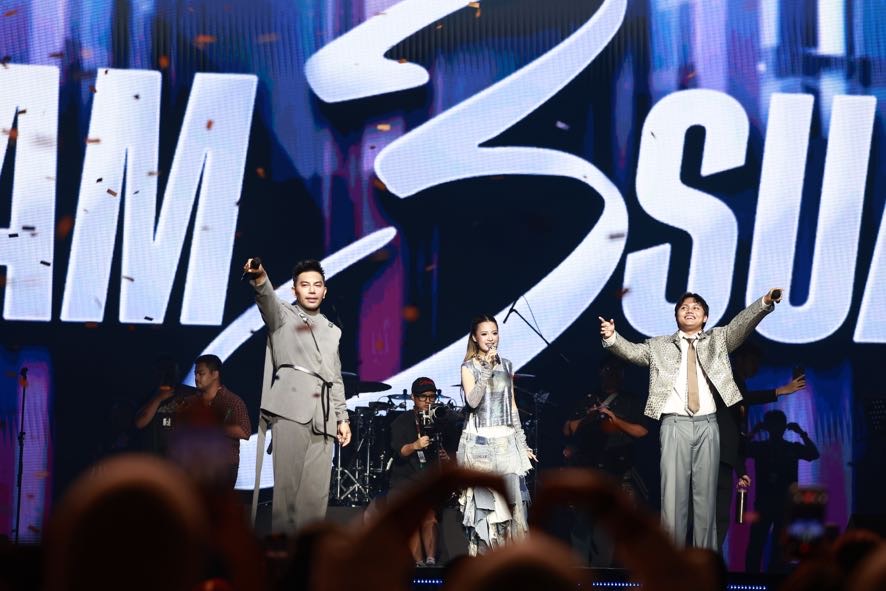 4,000 Penonton Dibuai Gabungan ‘3 Suara’ Rizky Febian, Fabio Asher & Anggi Marito