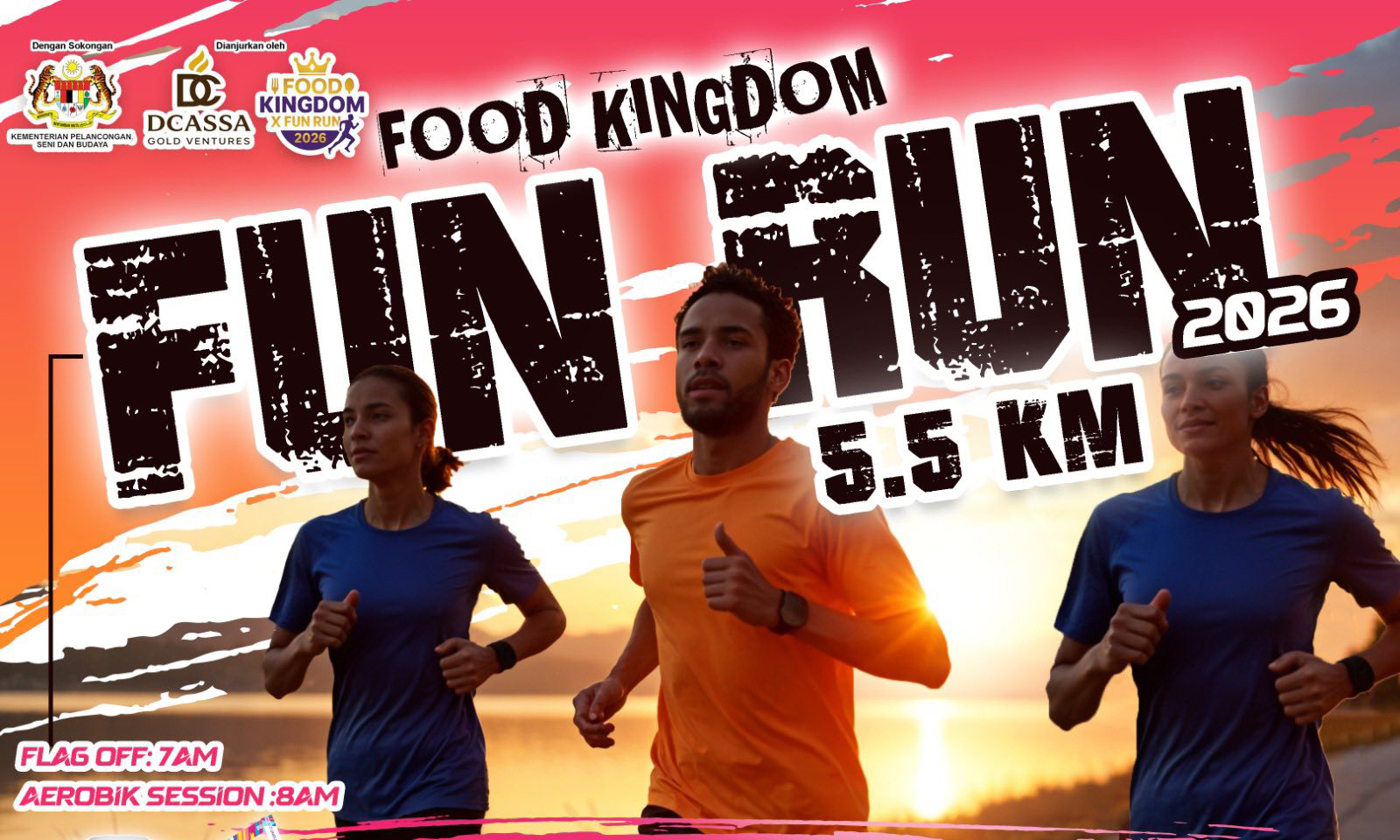 Masa Legacy, ‘Ella Junior’ Meriahkan Karnival Food Kingdom X Fun Run 2026