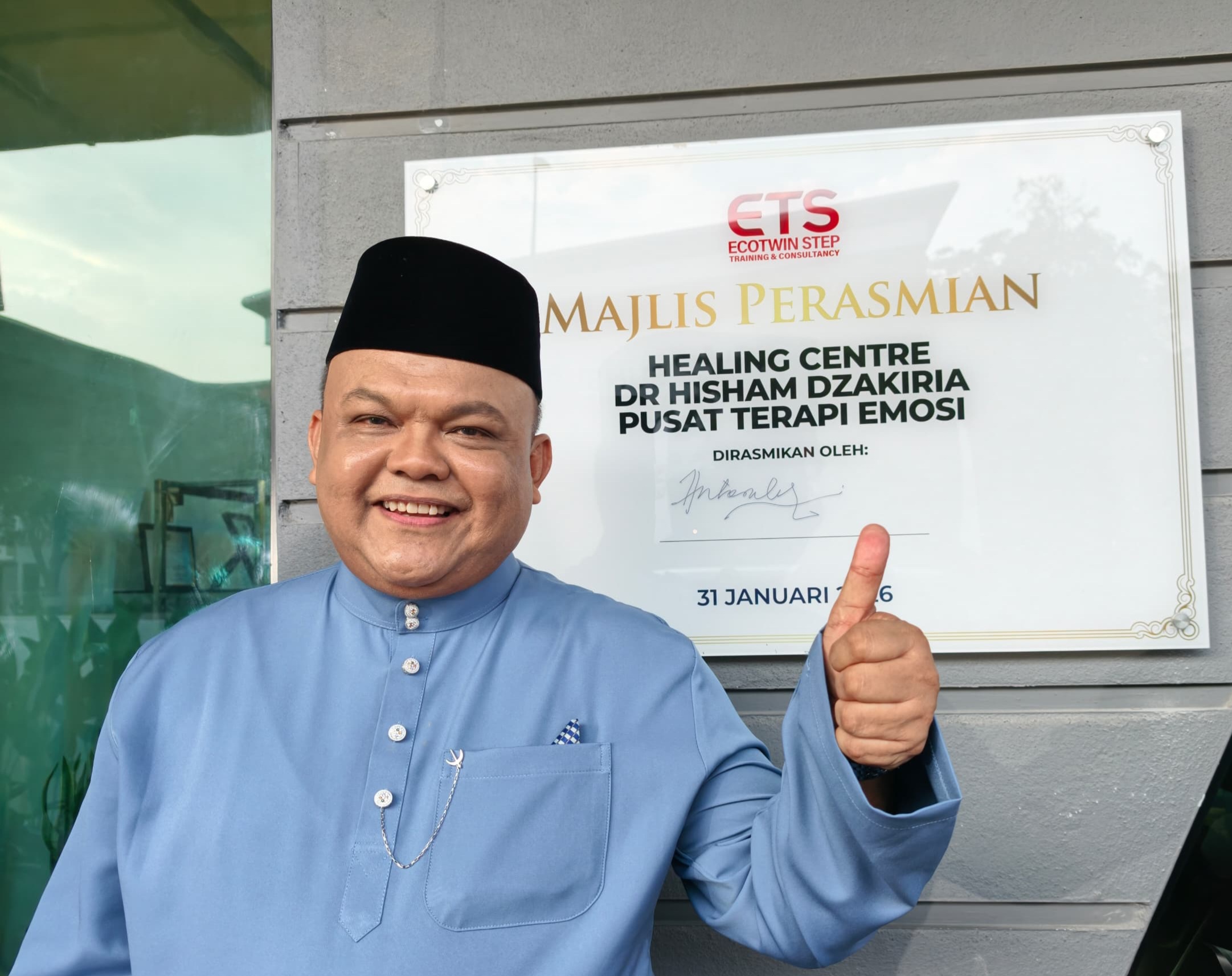 ​Ecotwin Step Melebarkan Sayap, Buka Healing Centre Dr Hisham Dzakiria Di Setia Alam