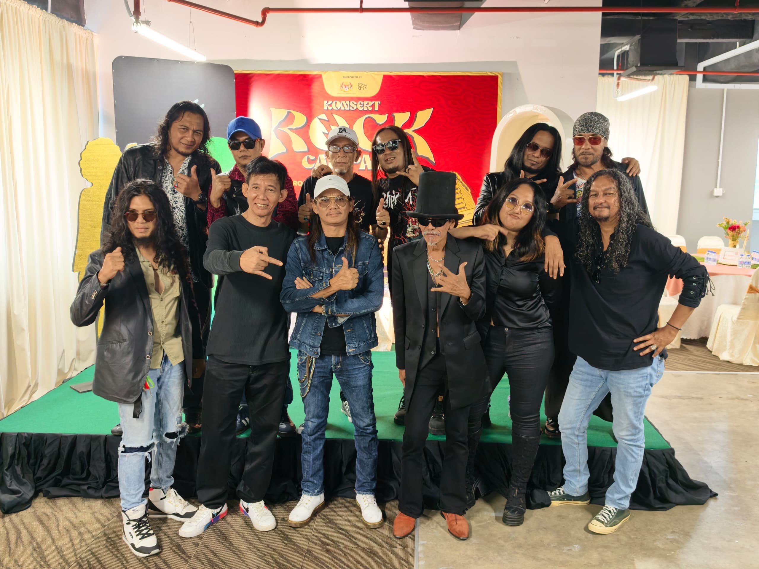 May, Bloodshed, Sofea Semarakkan ‘Roh’ Rock di Konsert Rock Car Park