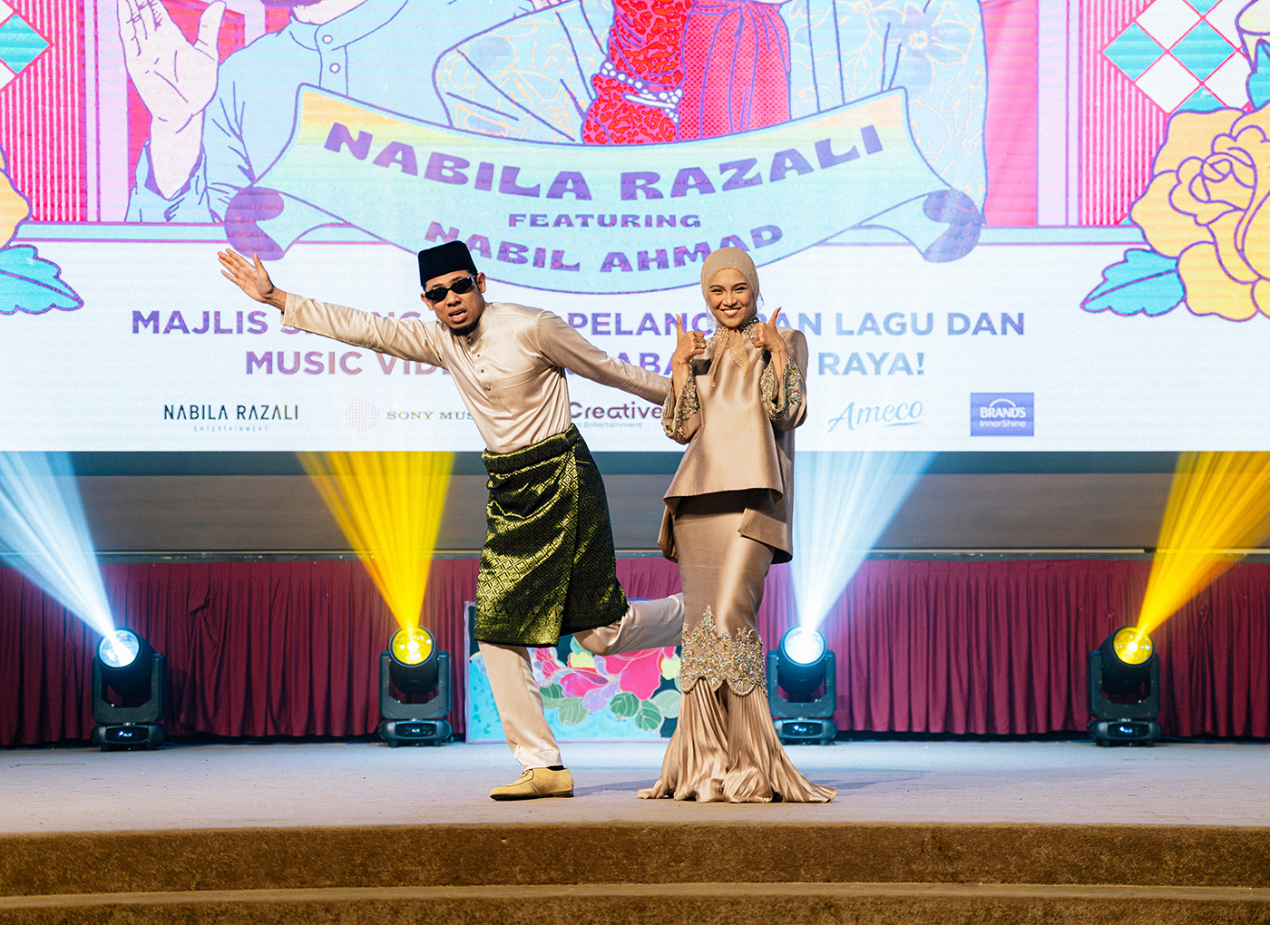 Nabila Razali ‘Tak Sabar Nak Raya!’, Berganding Bersama Nabil Ahmad