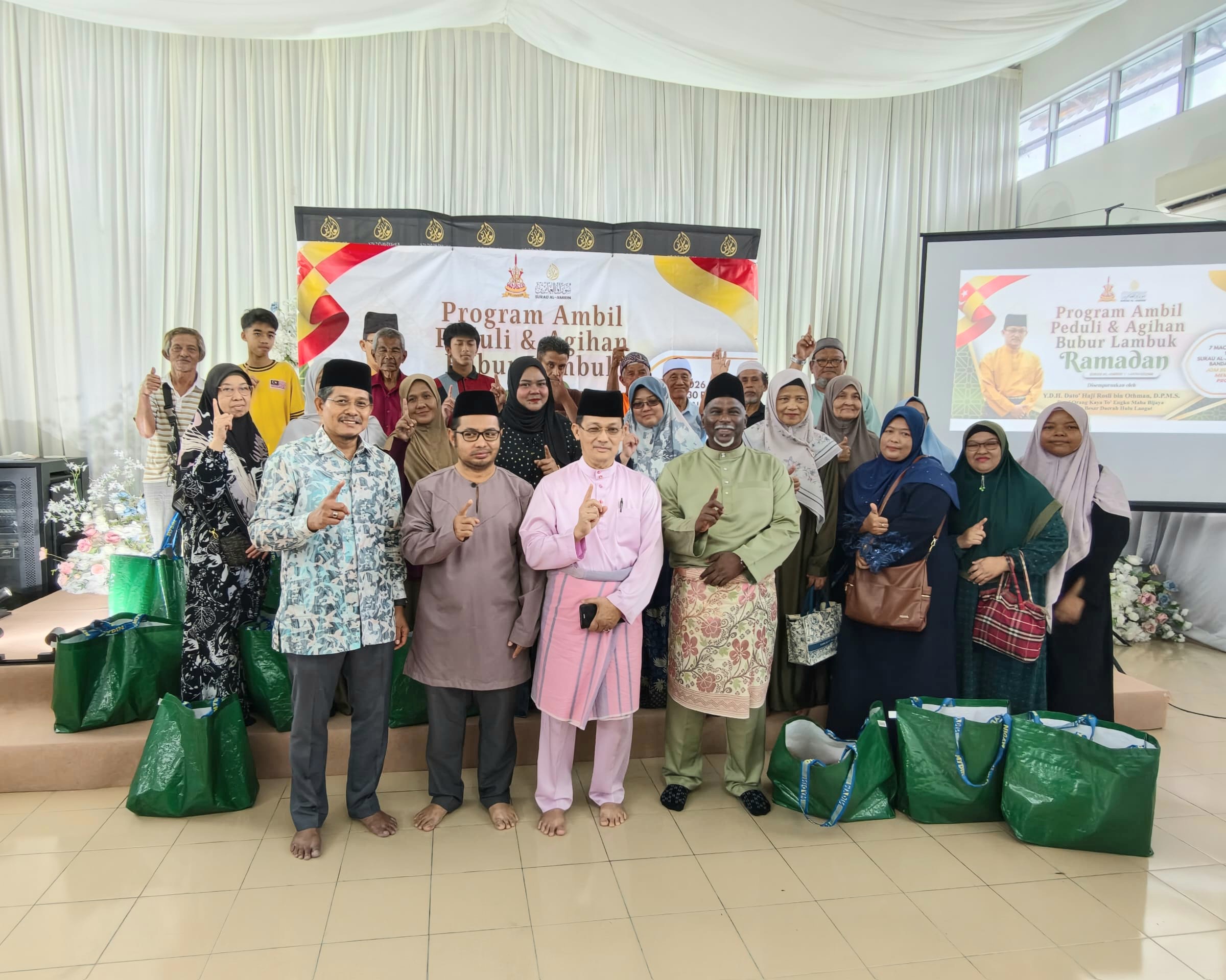 Program ‘Ambil Peduli’ Surau Al-Amirin Kukuh Silaturahim Penduduk Bandar Baru Bangi