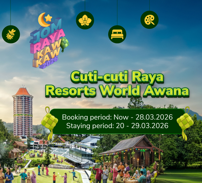 RWG Tawar Pakej ‘Cuti-Cuti Raya’ Serendah RM332, Nikmati Penginapan Mewah di Puncak Awan