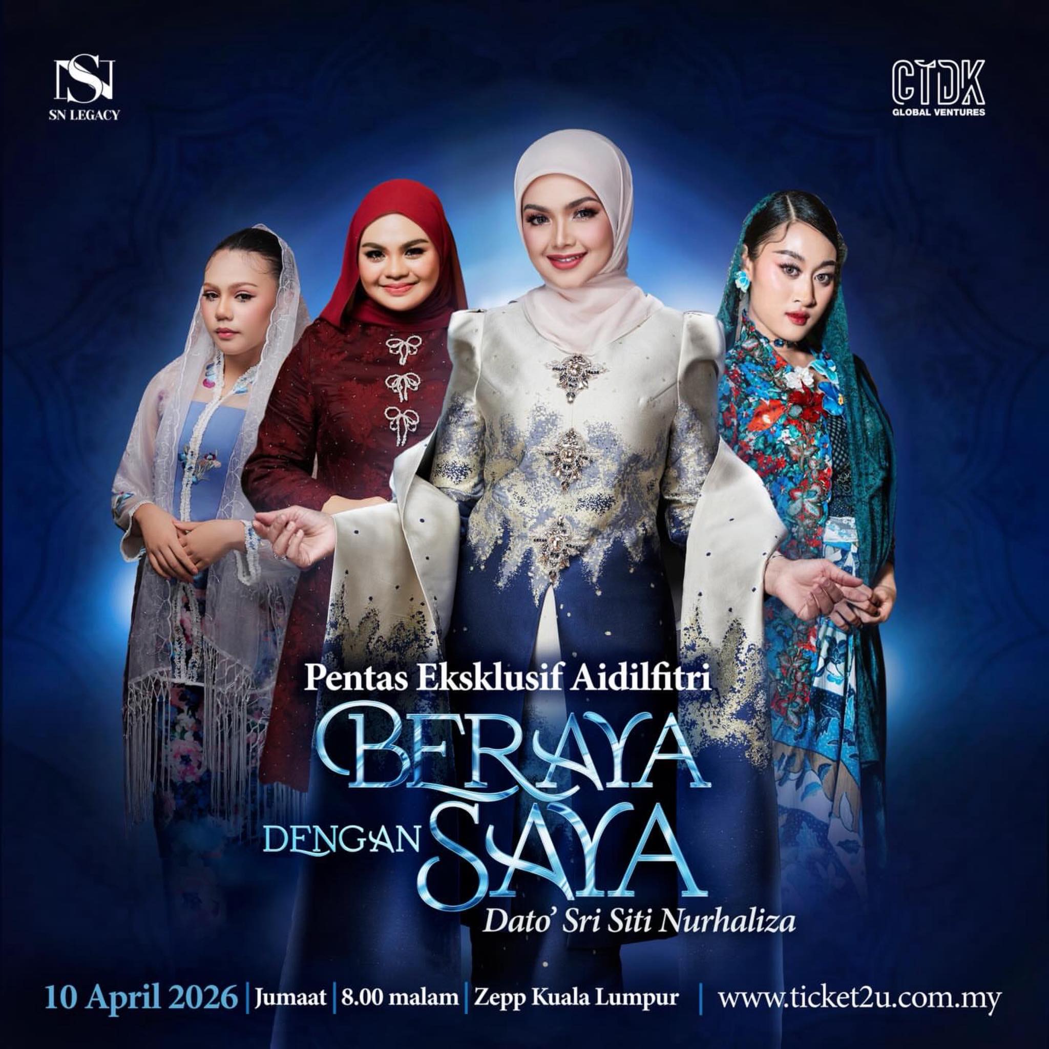 Konsert ‘Beraya Dengan Saya’: Kategori Duduk ‘Suara Takbir’ Dibuka