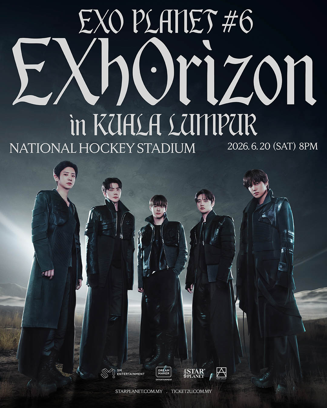EXO Kembali Gegar Kuala Lumpur Jun Ini, Tiket Mula Dijual 22 April Ini