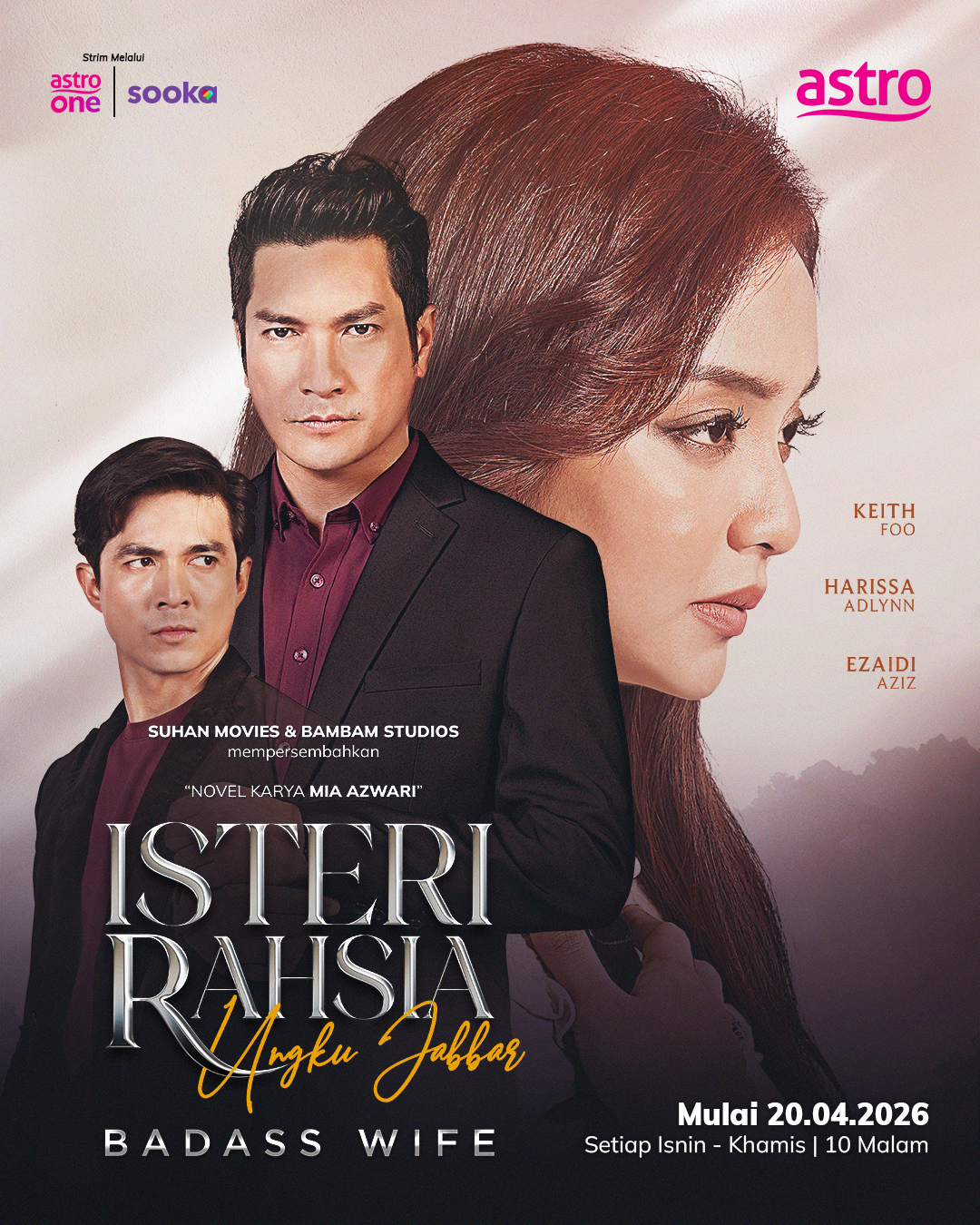 Isteri Rahsia Ungku Jabbar: Sentuhan Rashid Sibir, Gandingkan Keith Foo, Harissa Adlynn