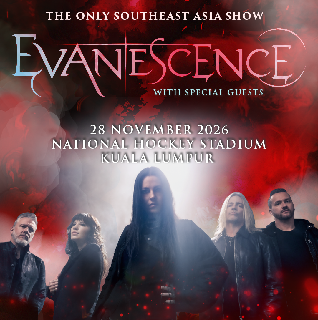 Evanescence Gegar Stadium Hoki Nasional 28 November Ini