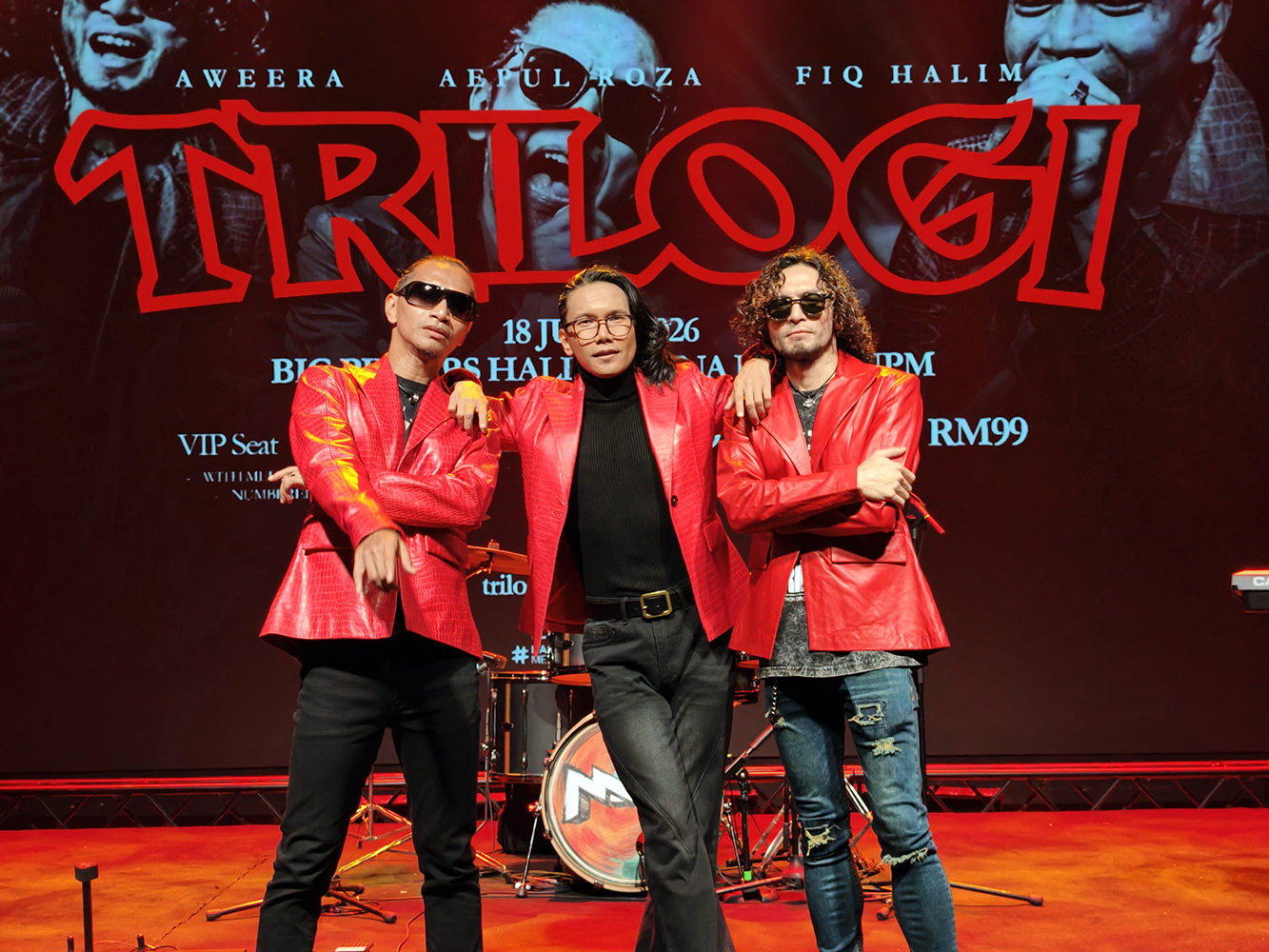 Konsert TRILOGI: Aepul Roza, Aweera, Fiq Halim Bakal Gegar Astana Putra UPM Julai Ini