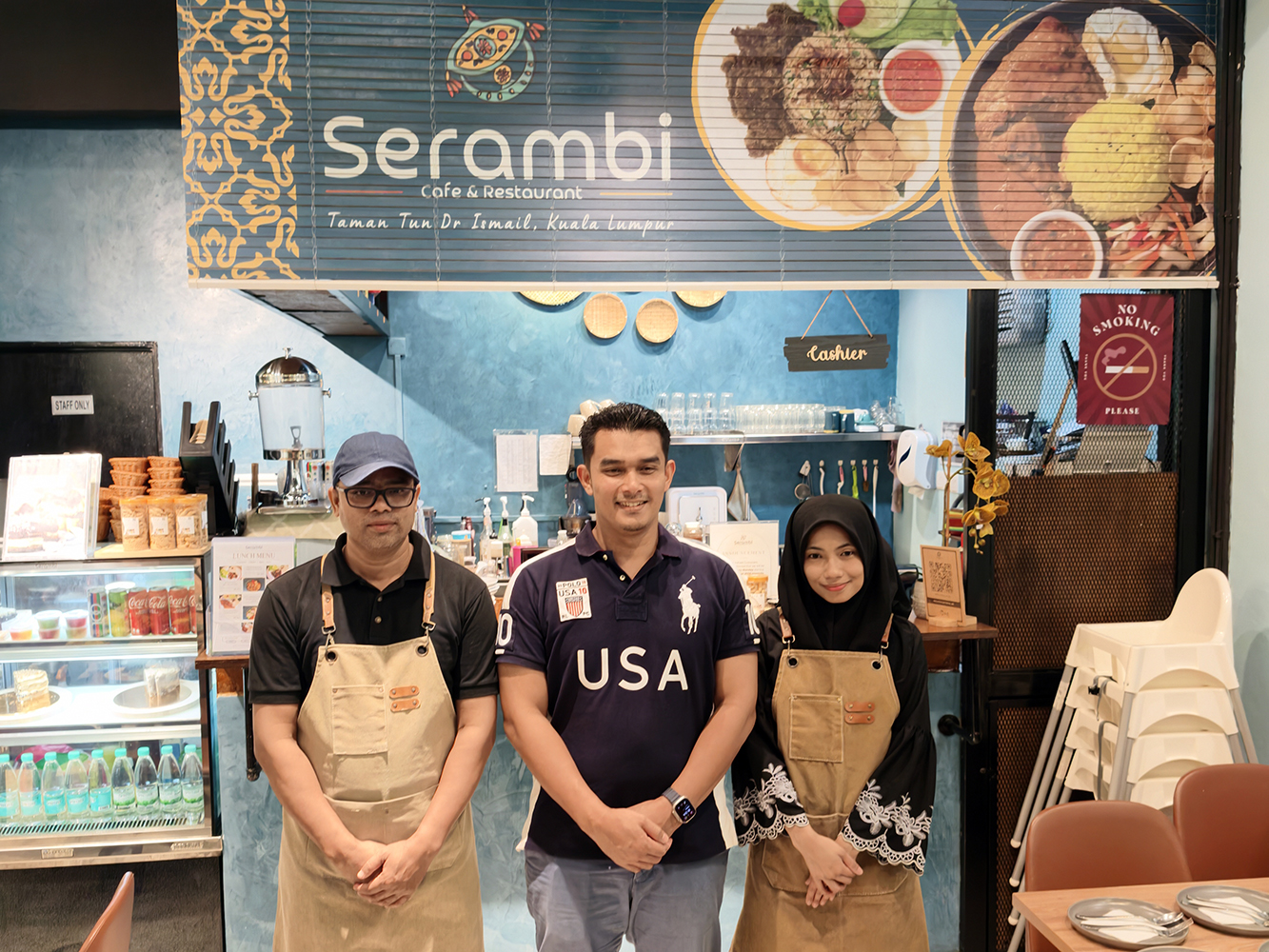 Aroma Nasi Lemuni, Ayam Percik Taruhan Utama Serambi Cafe & Restaurant