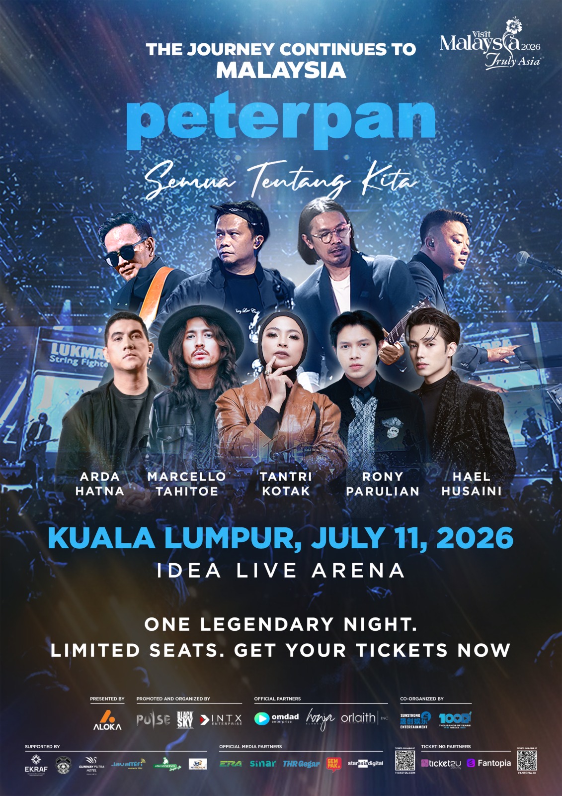 Ello, Tantri Kotak, Rony Parulian, Arda Hatna & Hael Menghidupkan Nostalgia Peterpan