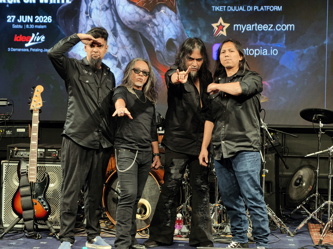 Konsert ‘Black On White’: Barbarik Janjikan Kelainan, Enggan Ulang ‘Formula’ Sama