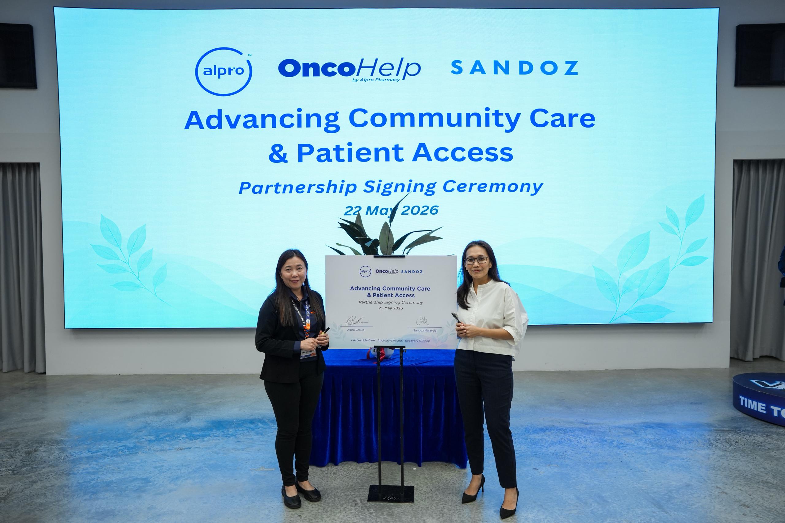 Alpro Pharmacy, Sandoz Malaysia Jalin Kerjasama Tingkat Akses Rawatan Biosimilar Kanser, Artritis