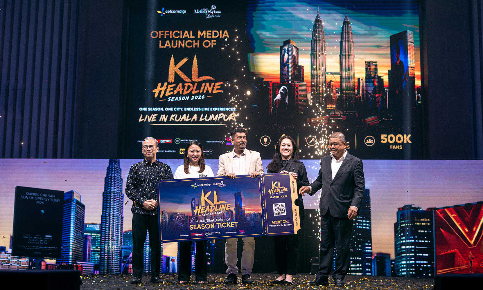KL Headline Season 2026: Kuala Lumpur Kini Hab Konsert Utama Asia, Sasar 500,000 Peminat