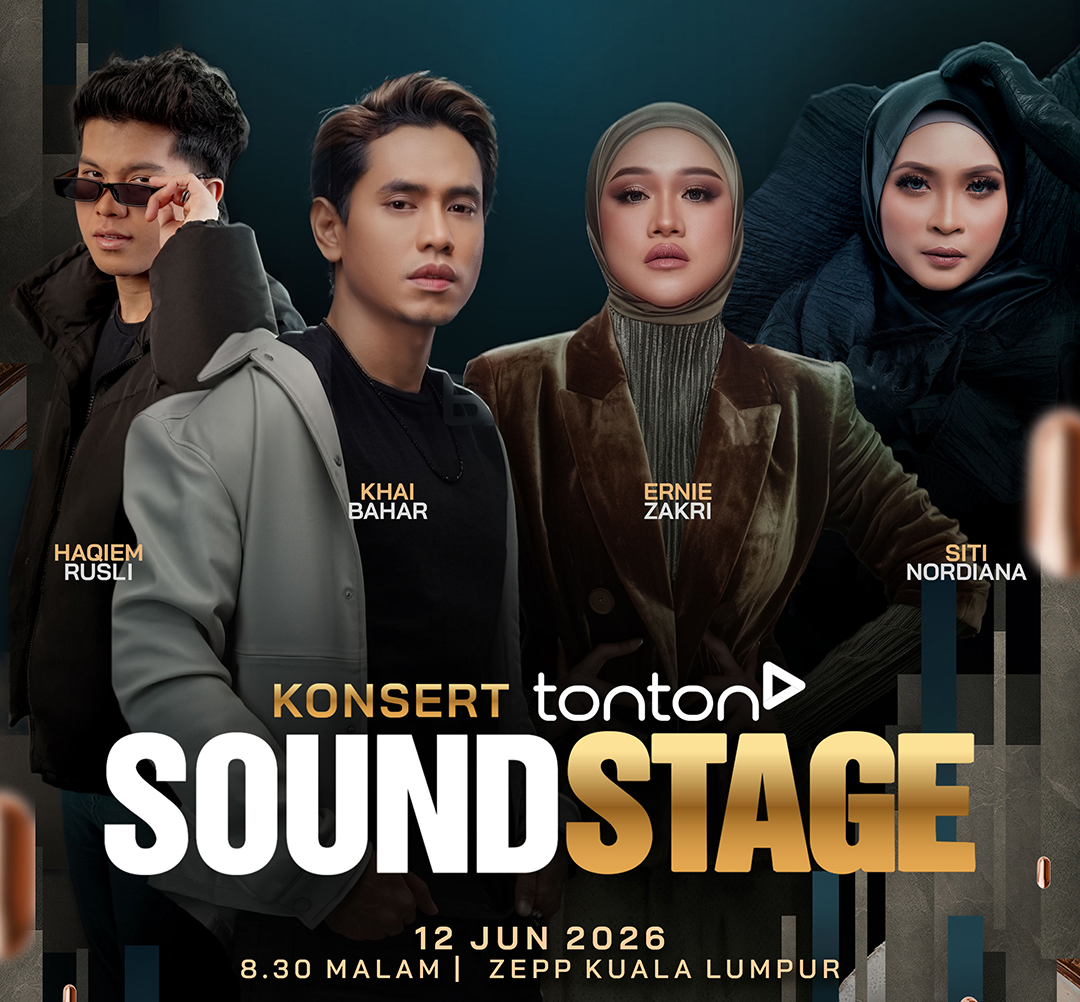 Ernie Zakri, Khai Bahar, Haqiem Rusli Dan Siti Nordiana Bakal Hangatkan Konsert Tonton Soundstage