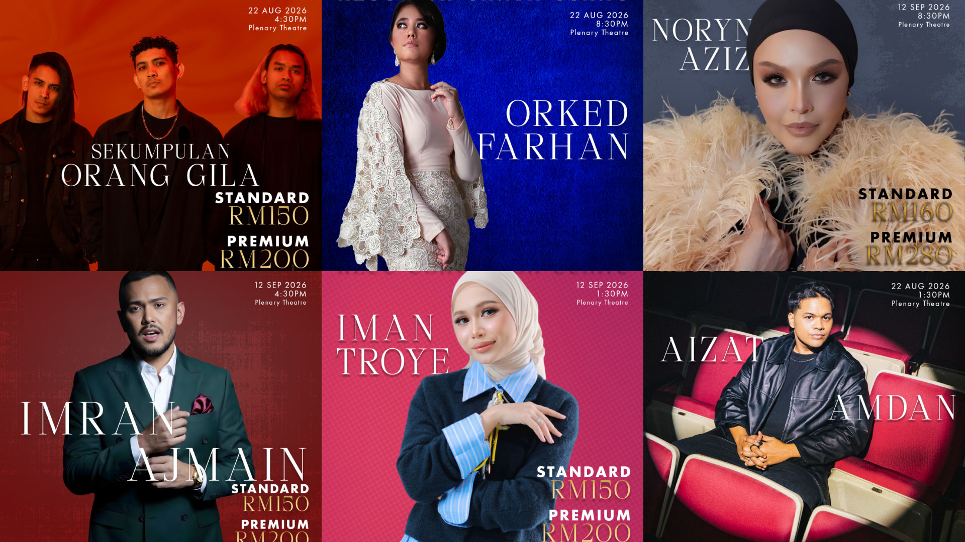 6 Artis Terkenal Termasuk SOG, Noryn Aziz Bakal Gegar SPOTLIGHT KLCC Series