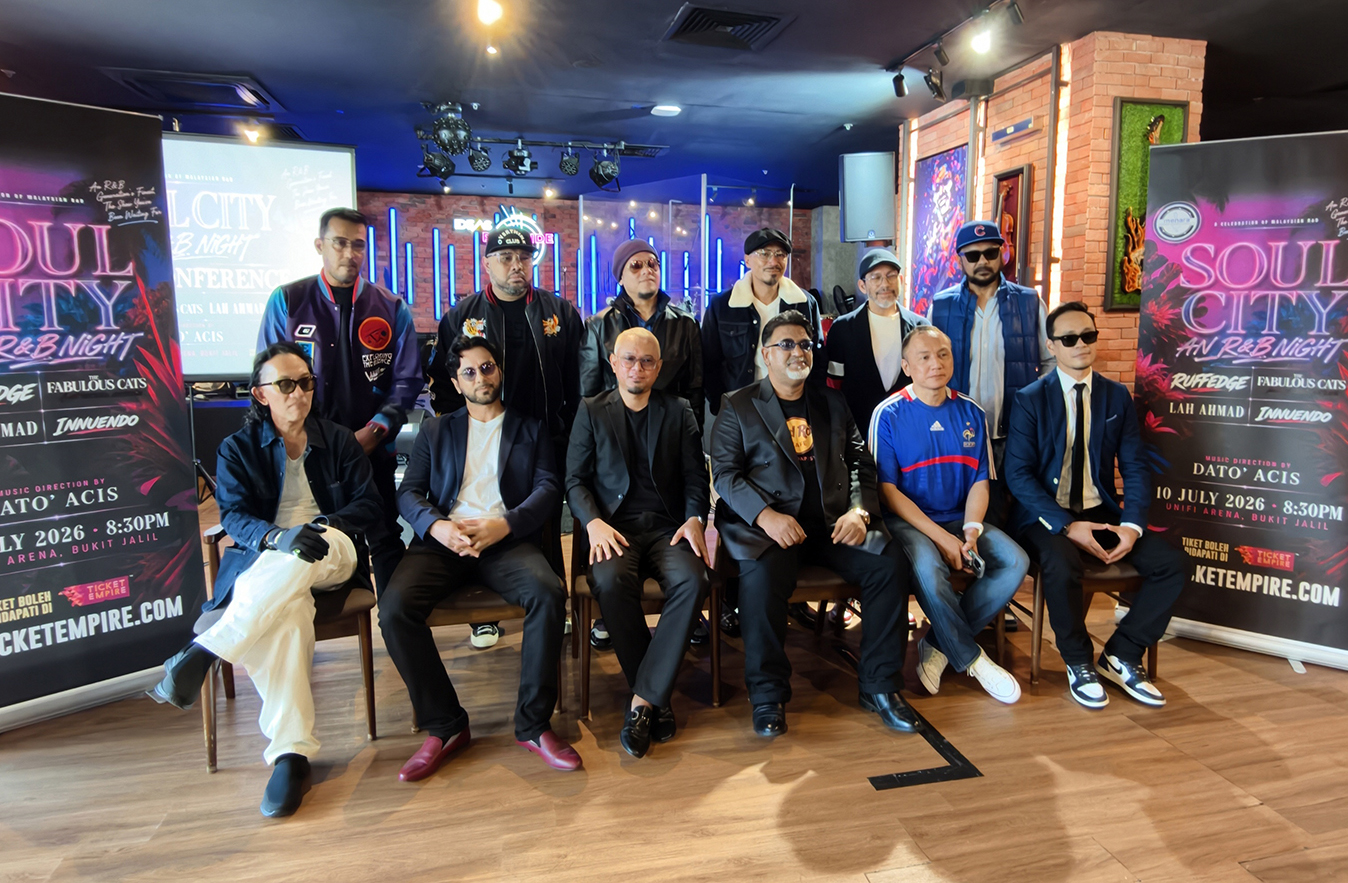 Innuendo, Ruffedge, Lah Ahmad & The Fabulous Cats Bersatu di Soul City 10 Julai Ini