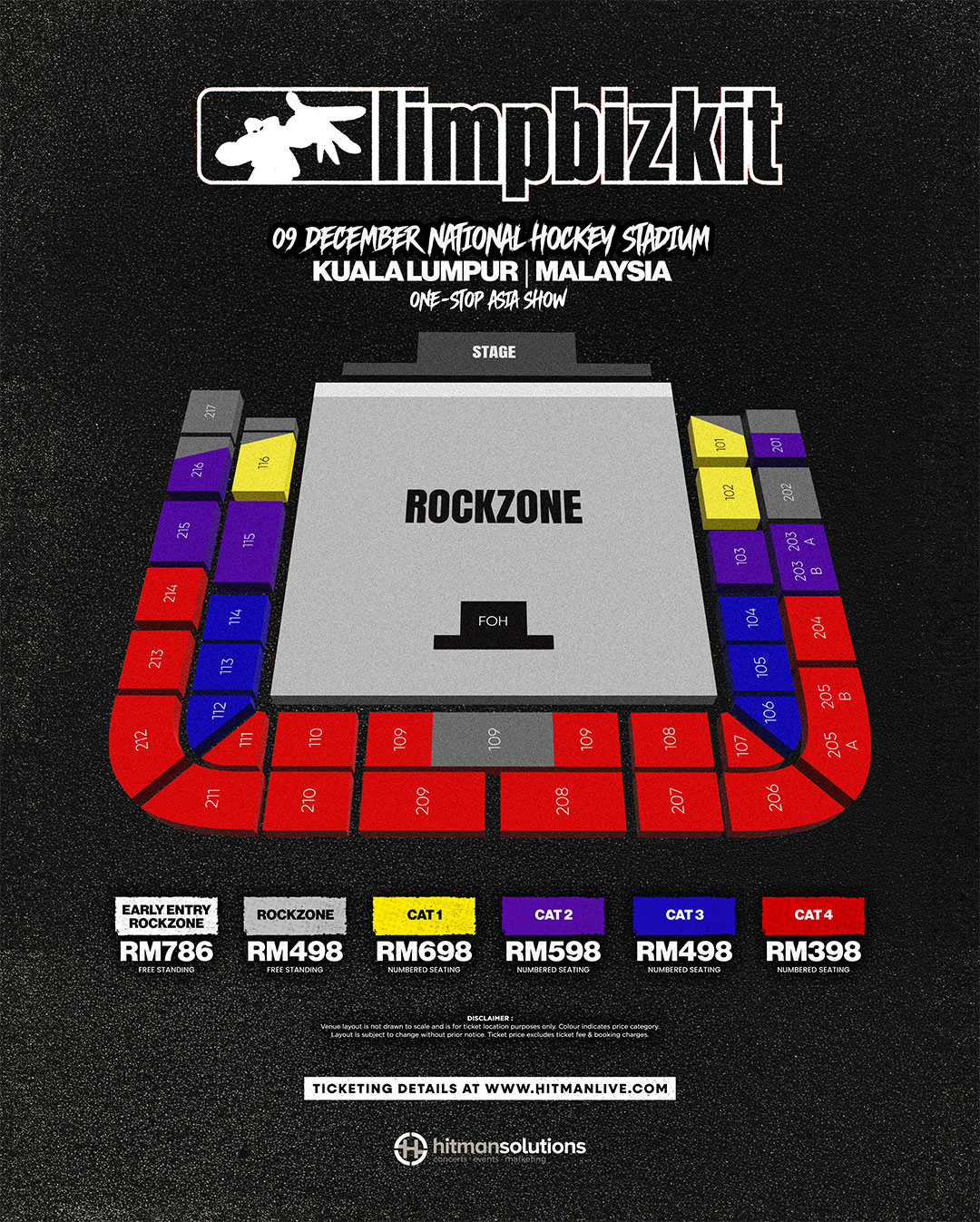Limp Bizkit Sah Bakal Adakan Konsert Pertama di Malaysia