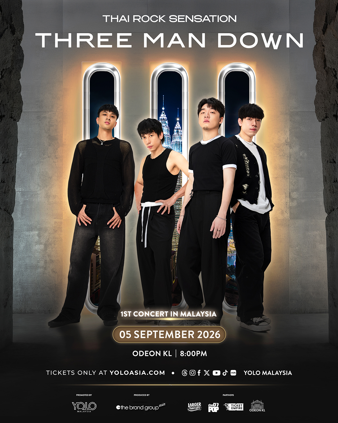 Three Man Down Bakal Gegar Kuala Lumpur September Ini