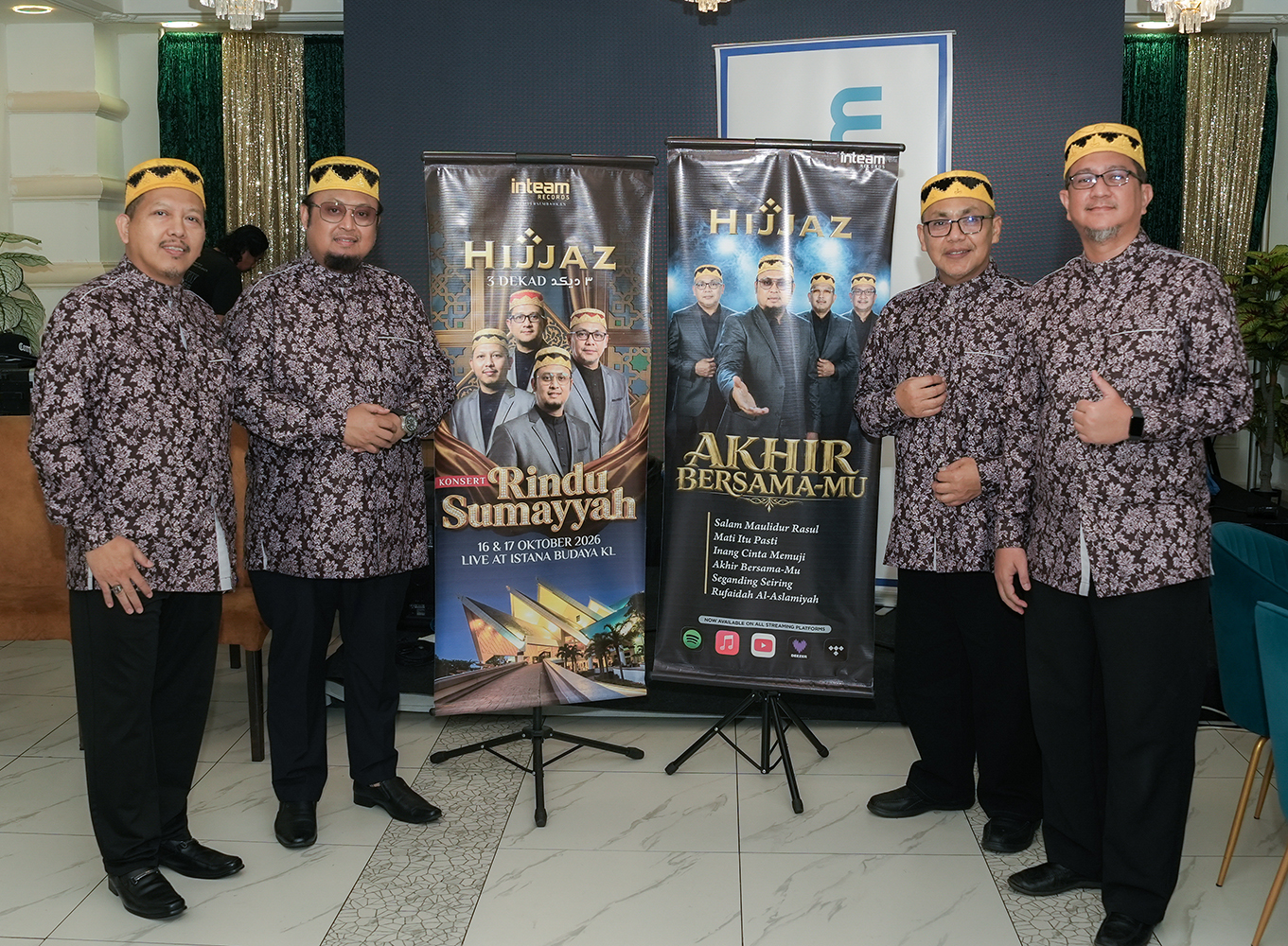 Konsert 3 Dekad Hijjaz di Istana Budaya Oktober Ini, Hadiahkan Album Baharu Buat Peminat