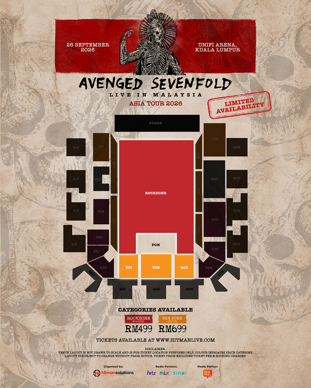 Peluang Kedua Buat 'Deathbats', Tiket Tambahan Mula Dijual Khamis Ini