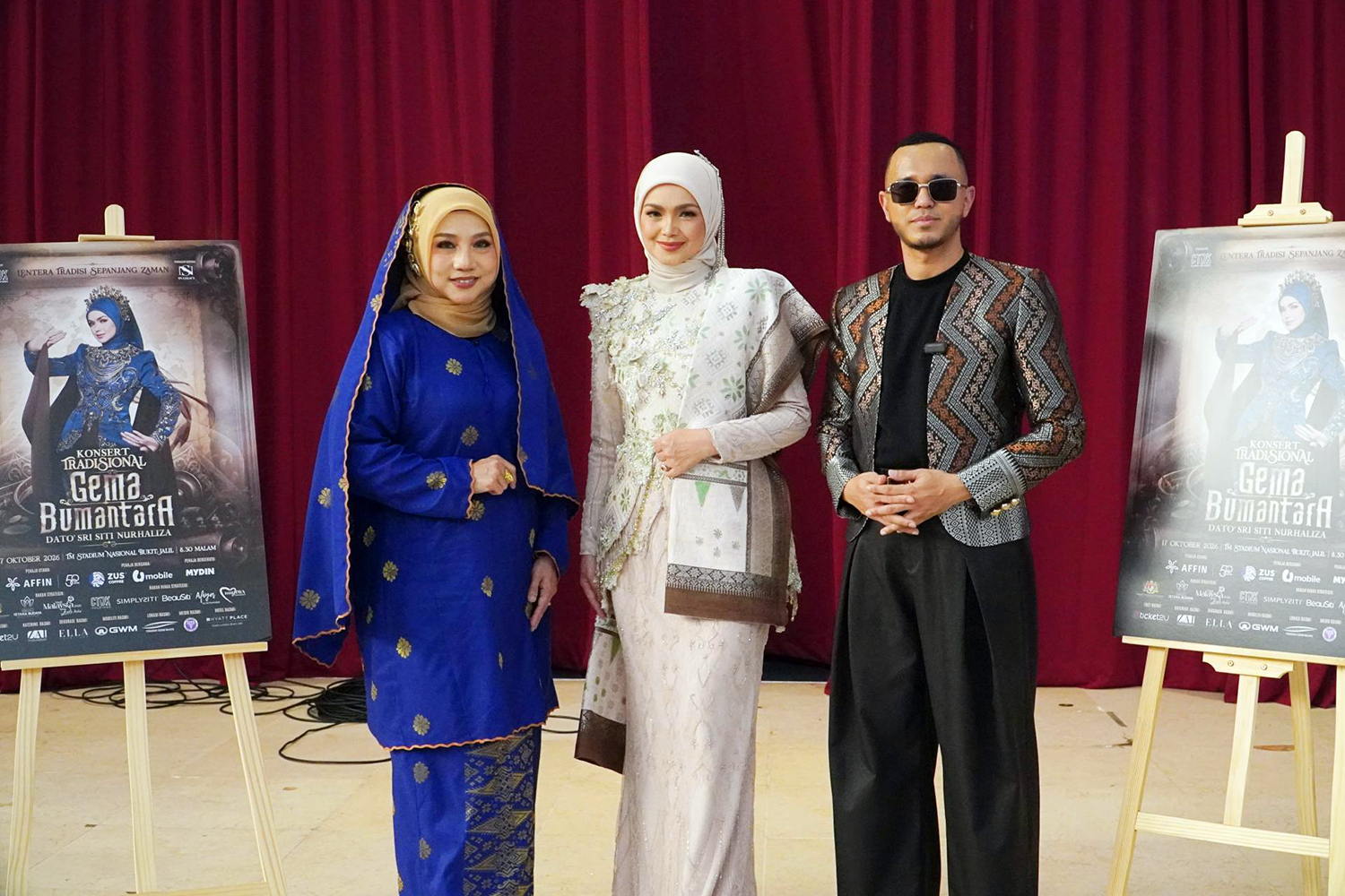 Konsert Gema Bumantara Satukan Siti Nurhaliza dan Noraniza Idris Dalam 'Hati Kama' Oktober Ini