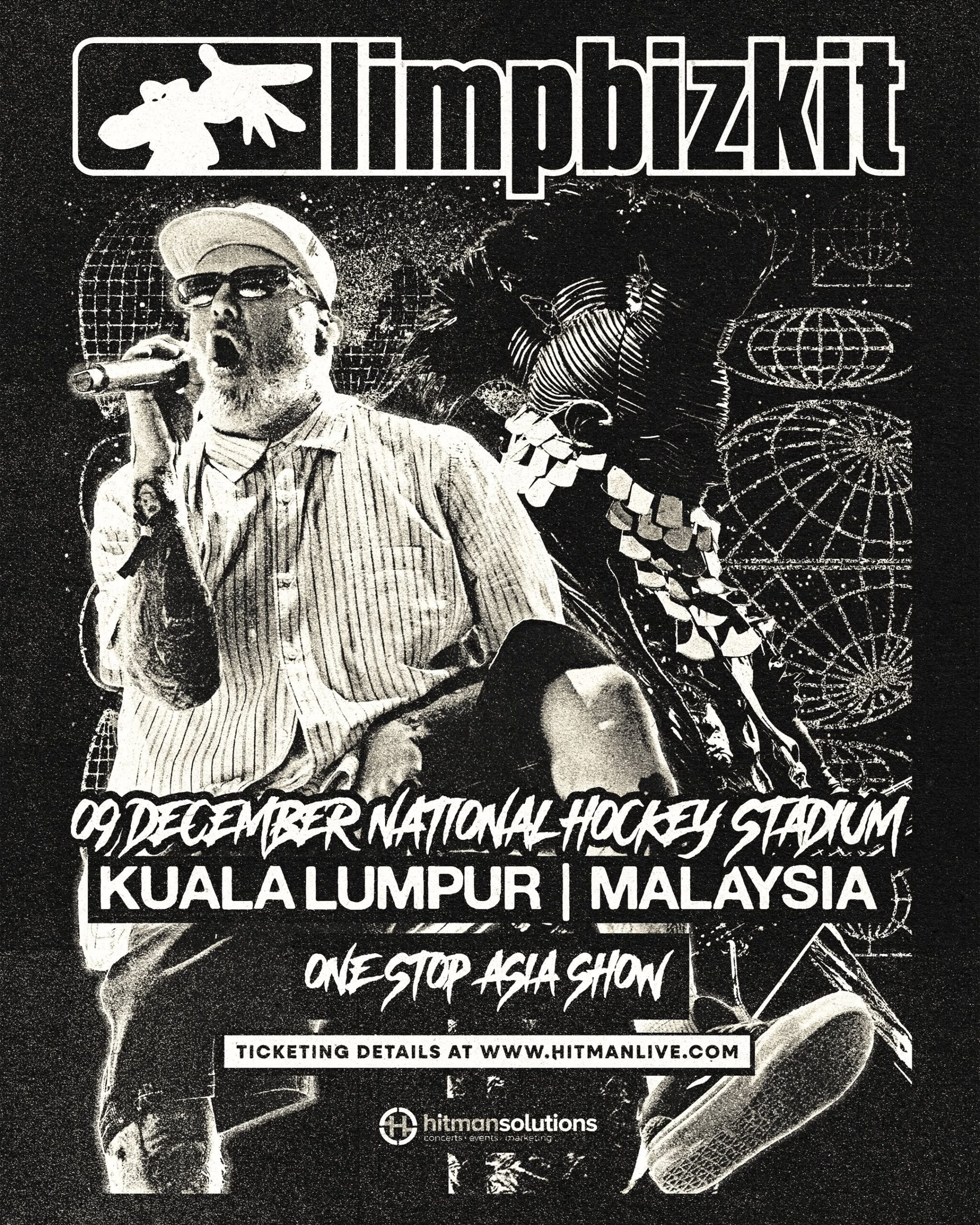 Poster for Limp Bizkit Live in Malaysia - One-Stop Asia Show