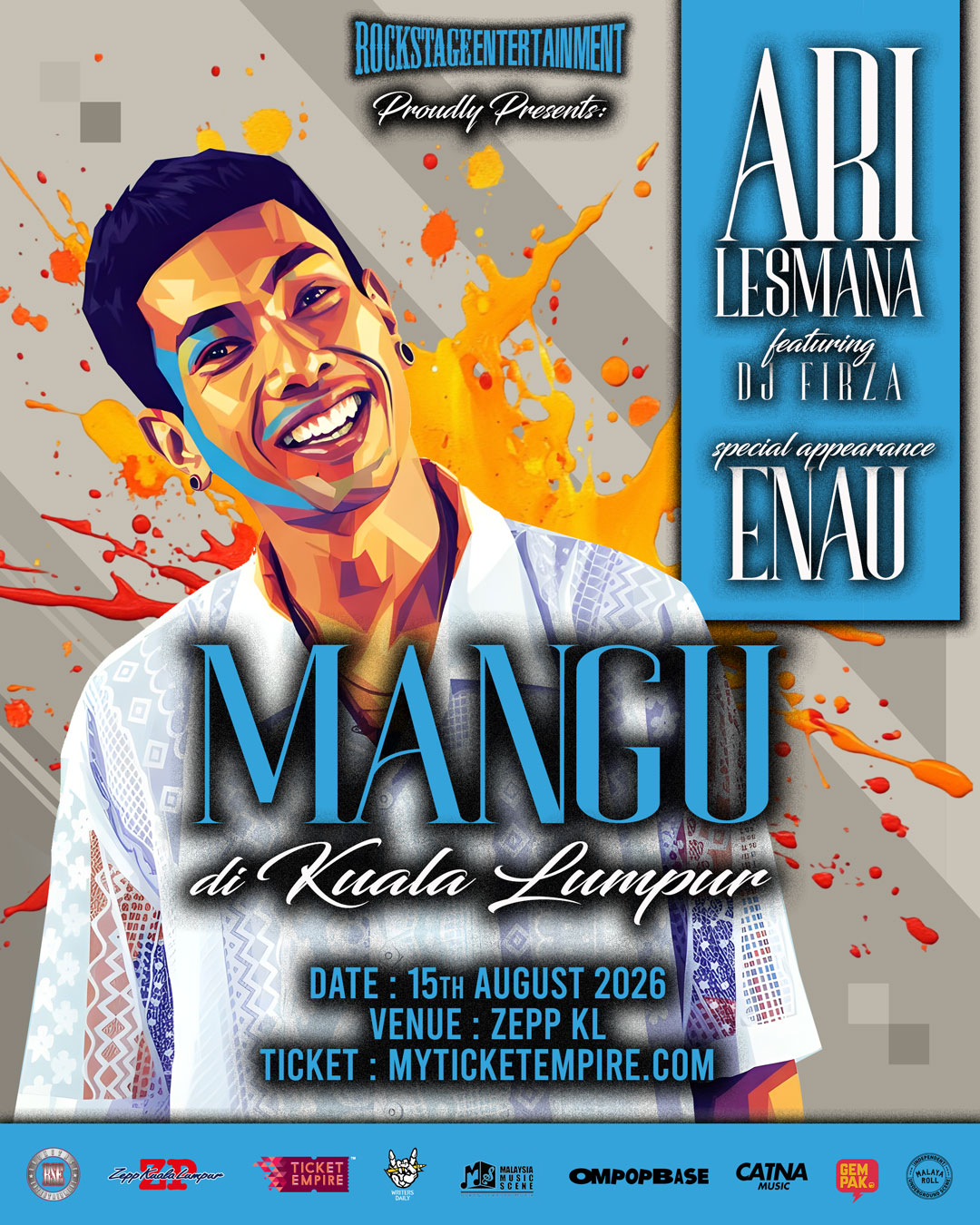 Poster for MANGU di Kuala Lumpur