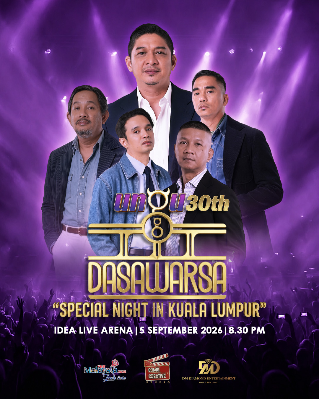 Poster for Ungu 3 Dasawarsa: Special Night in Kuala Lumpur