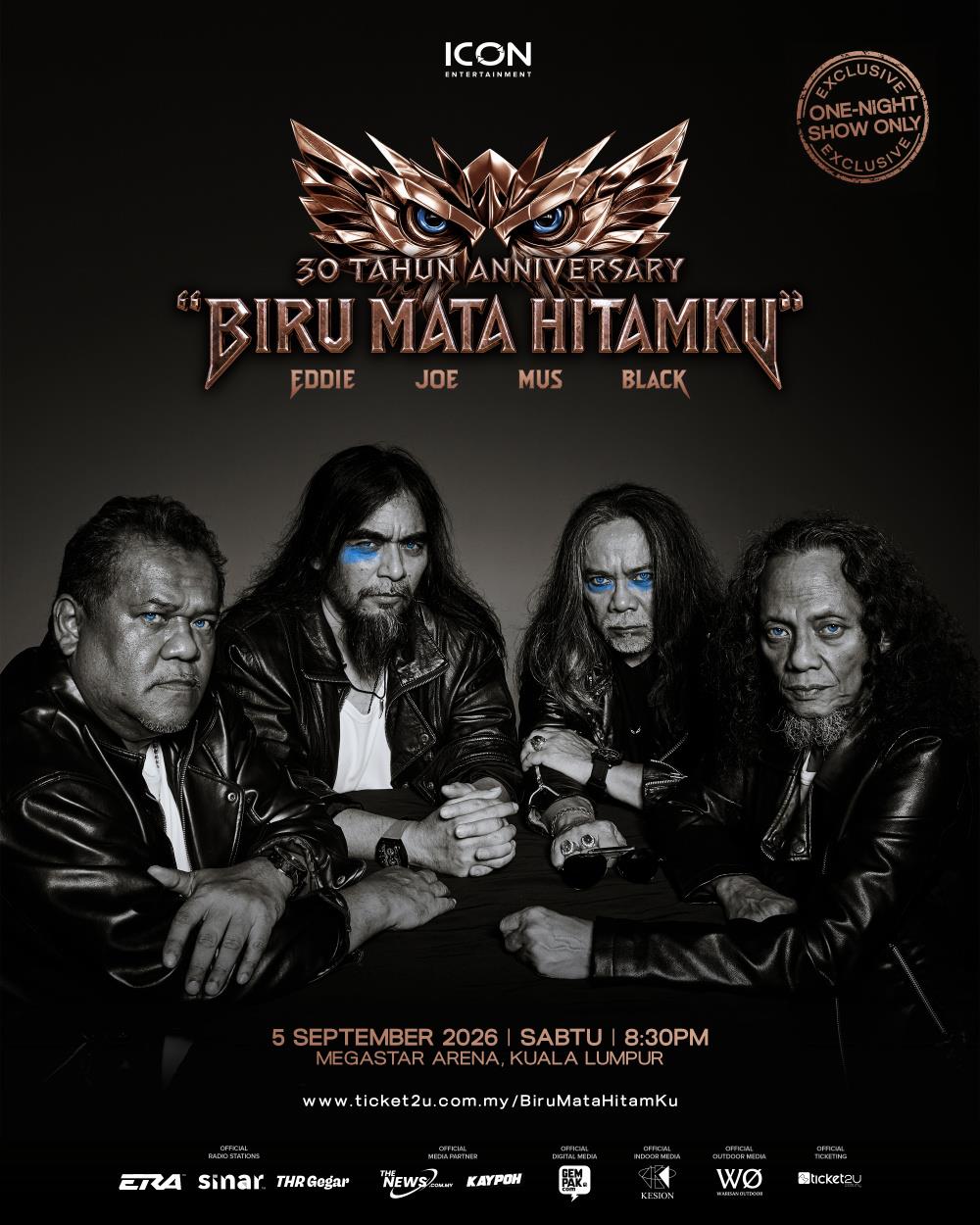 Poster for Biru Mata Hitamku - 30 Tahun Anniversary