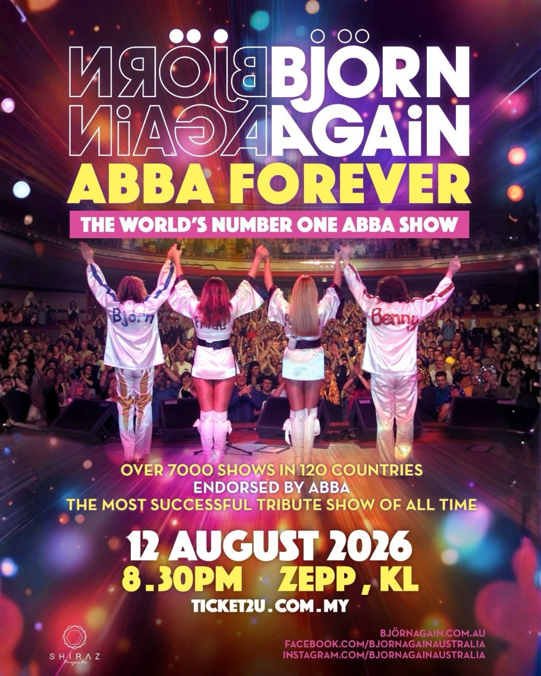 Poster for BJORN AGAIN ABBA FOREVER