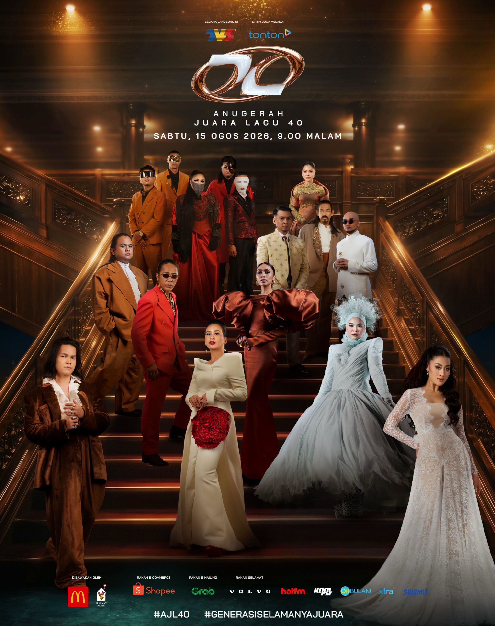Poster for Anugerah Juara Lagu ke-40 (AJL40)