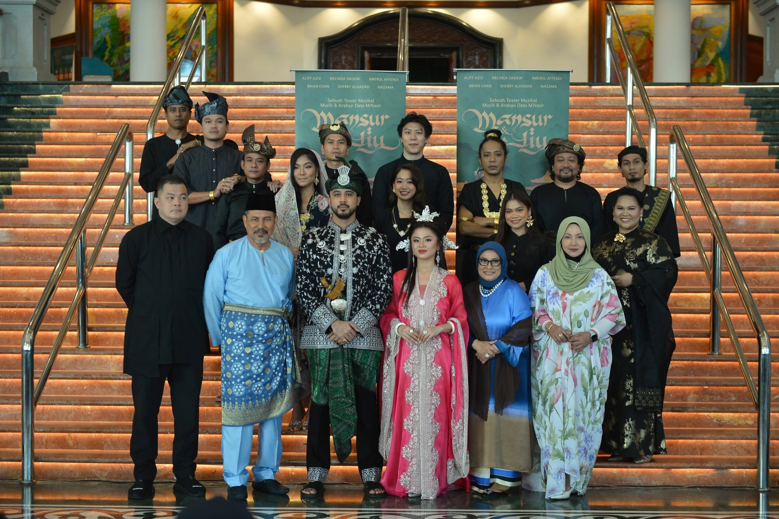 Teater Muzikal 'Mansur & Liu' Arahan M. Nasir Pilih Aliff Aziz & Melinda Dadew Teraju Utama