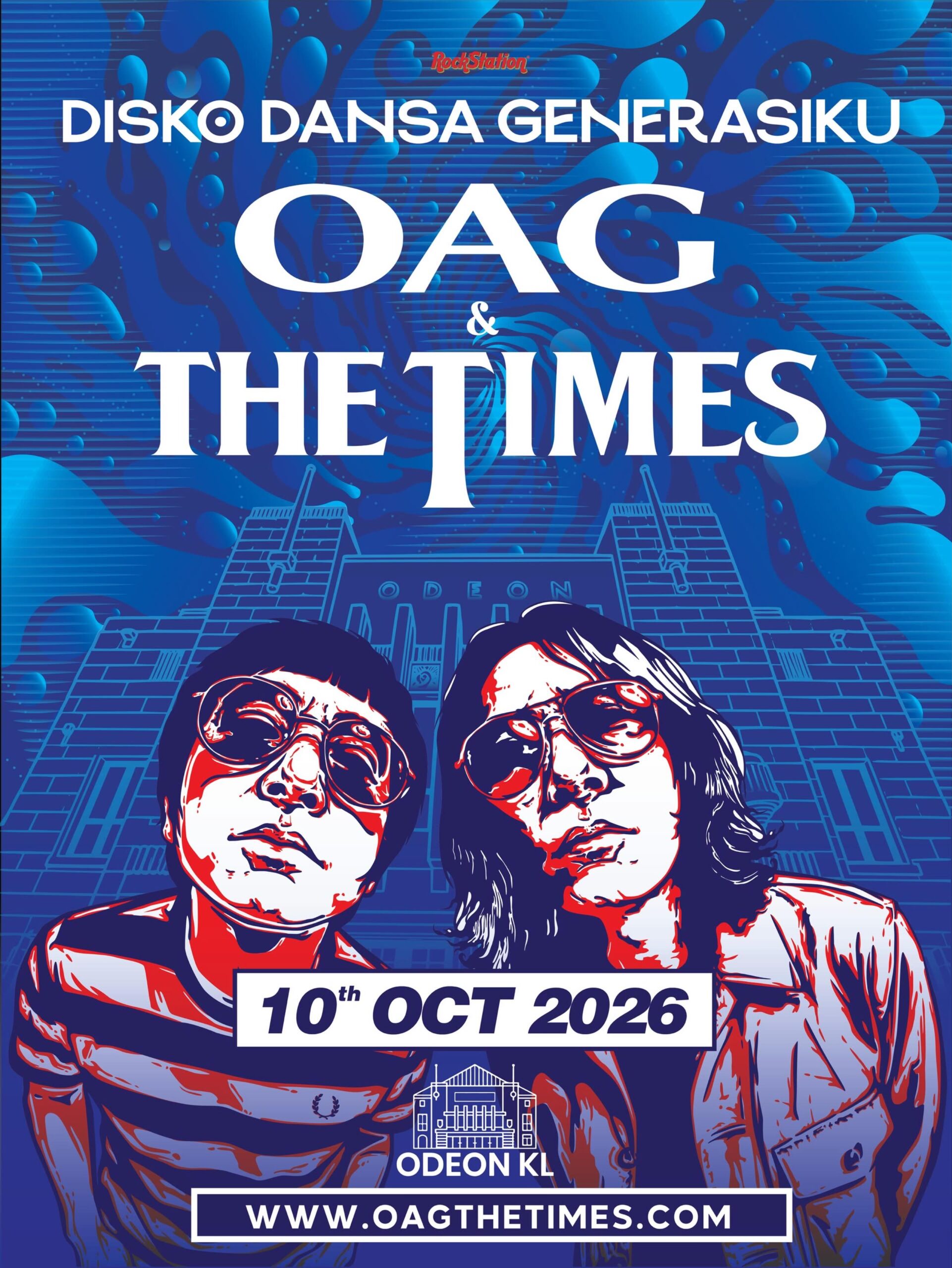 Poster for Disko Dansa Generasiku – OAG & The Times
